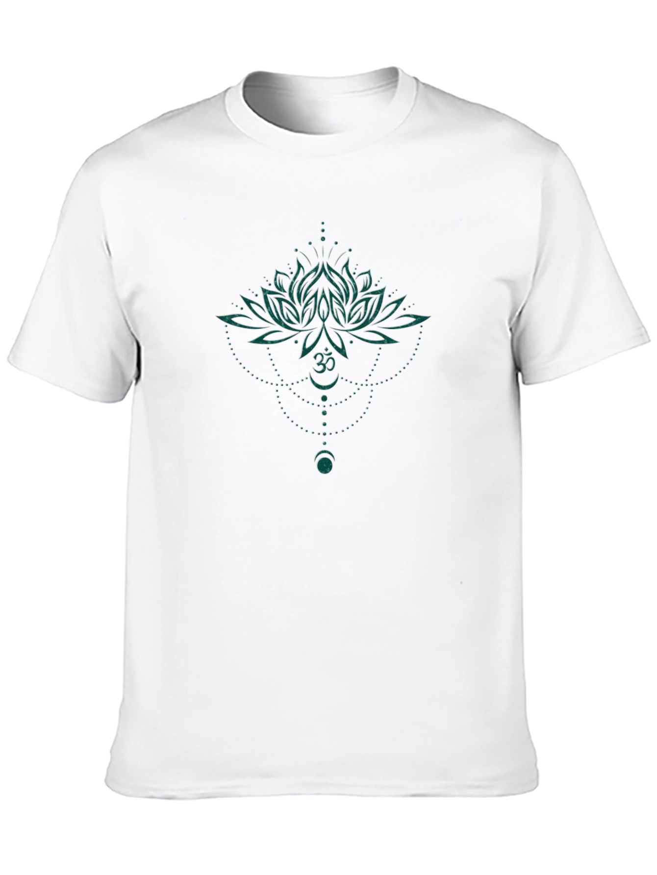 Lotus Flower Om Symbol Graphic Tee