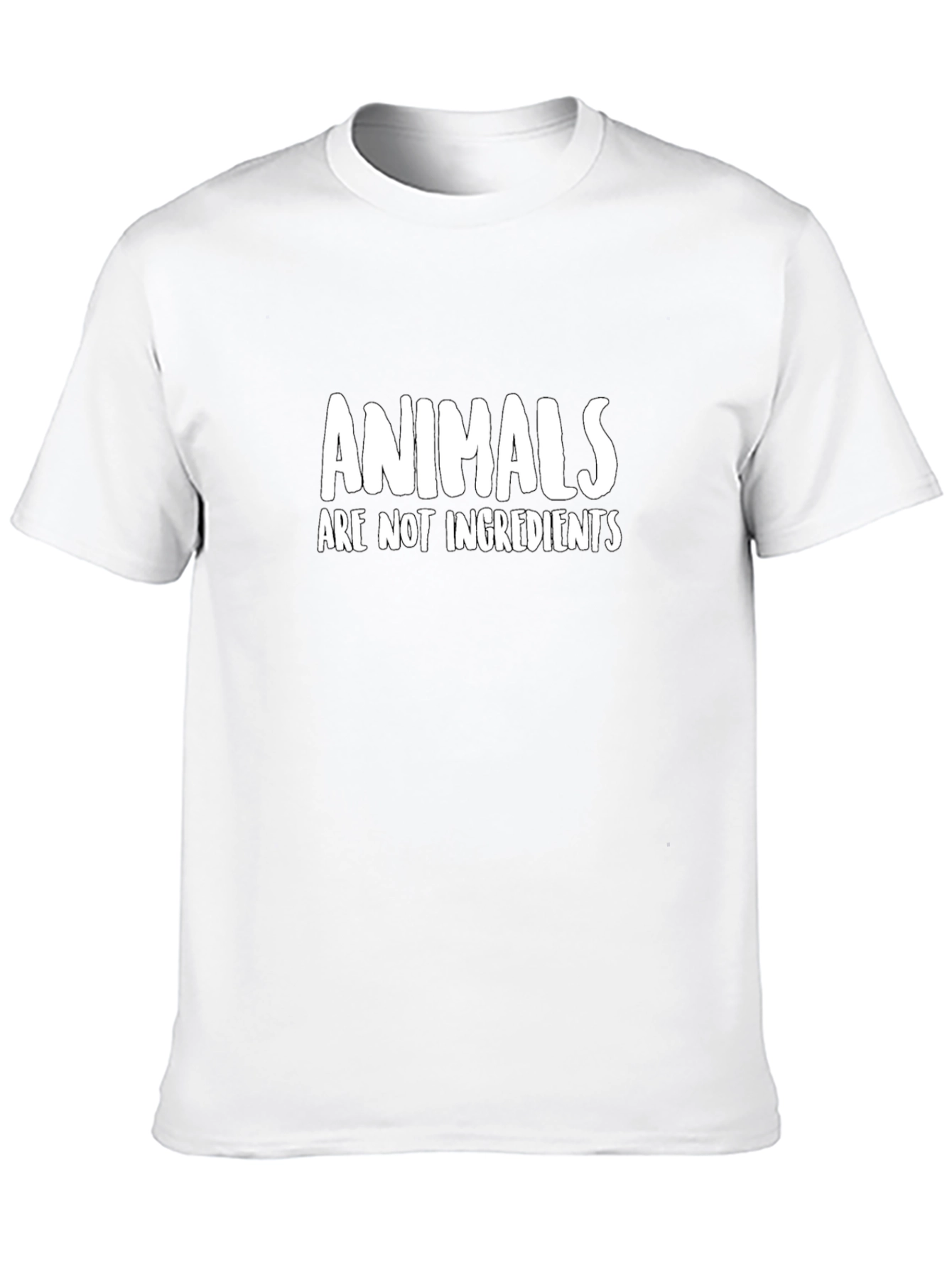 Animals Are Not Ingredients Graphic T-Shirt