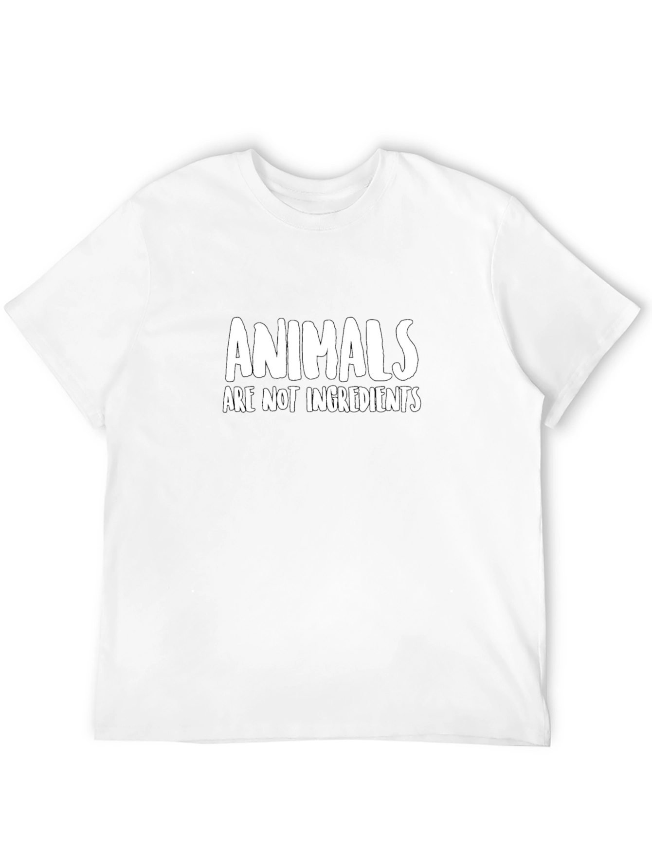 Animals Are Not Ingredients Graphic T-Shirt