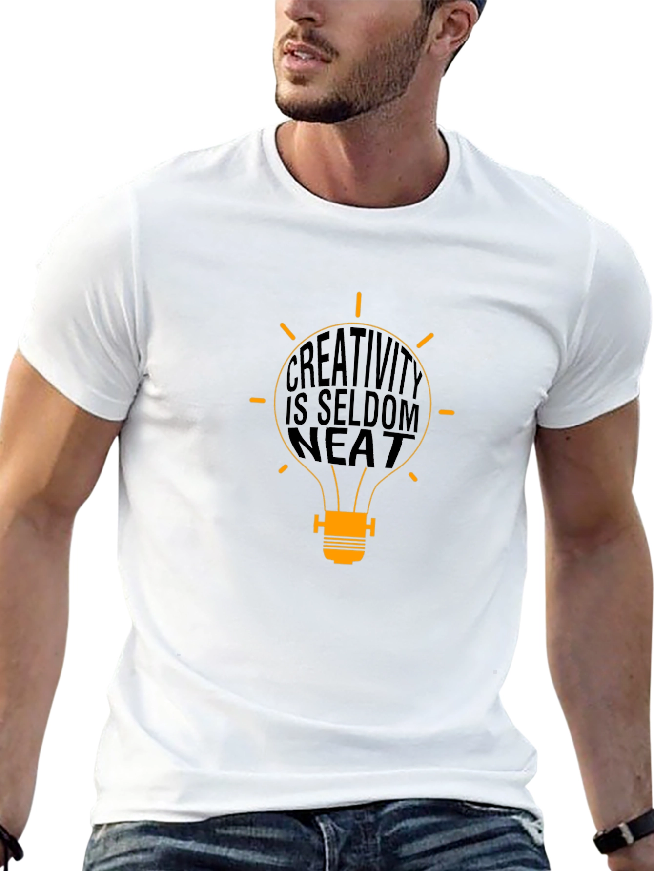 Creativity is Seldom Neat Graphic Tee