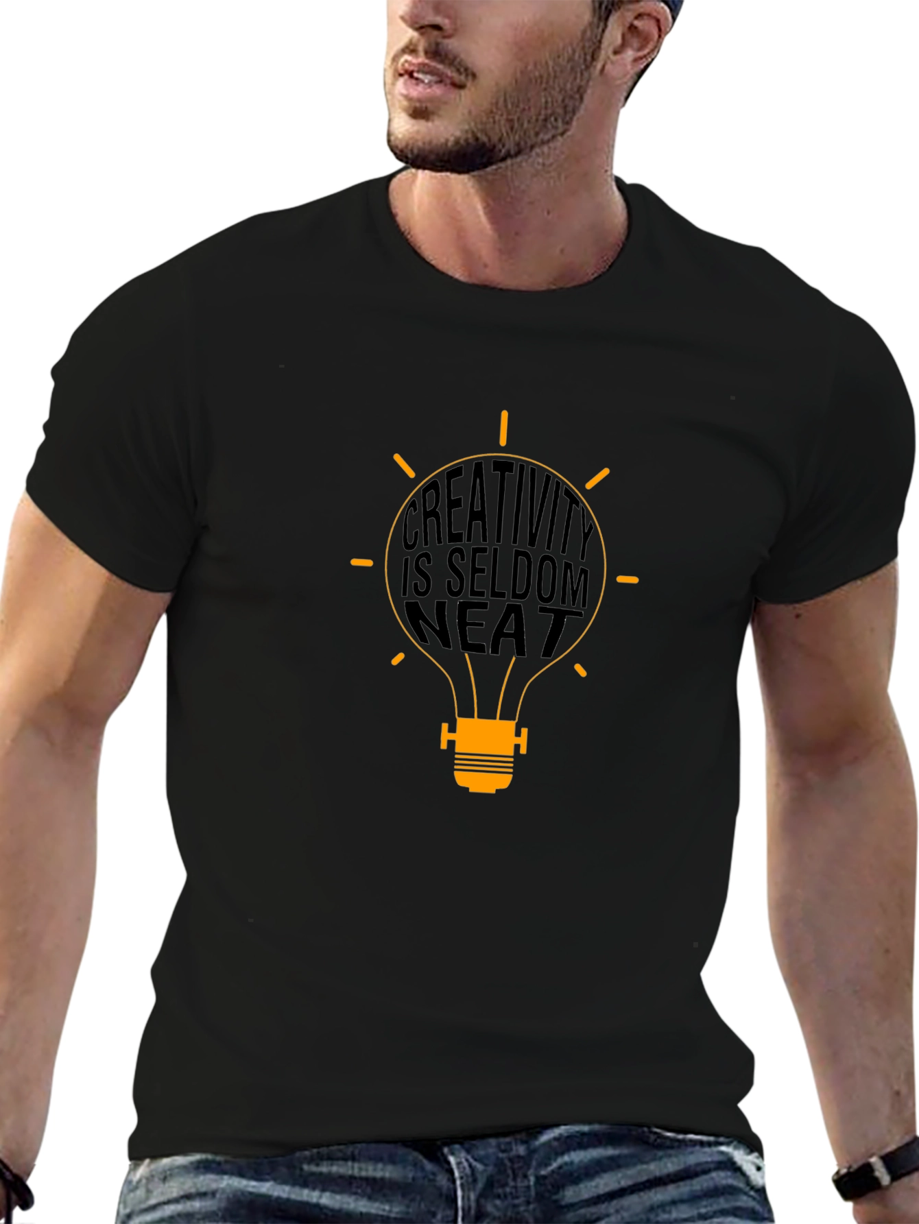 Creativity is Seldom Neat Graphic Tee