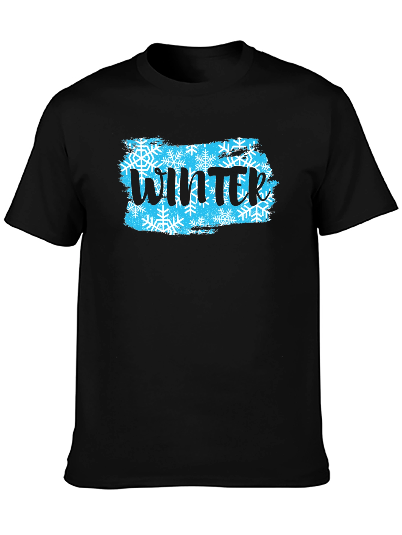 Winter Snowflake Graphic T-Shirt