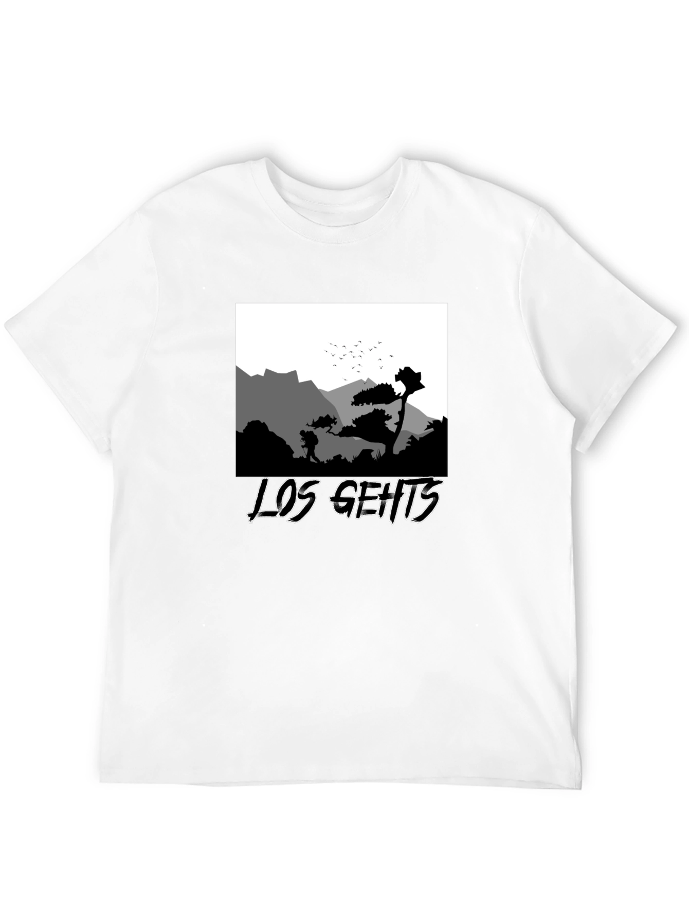 Los Gehts Graphic Tee - Nature Inspired Adventure Shirt