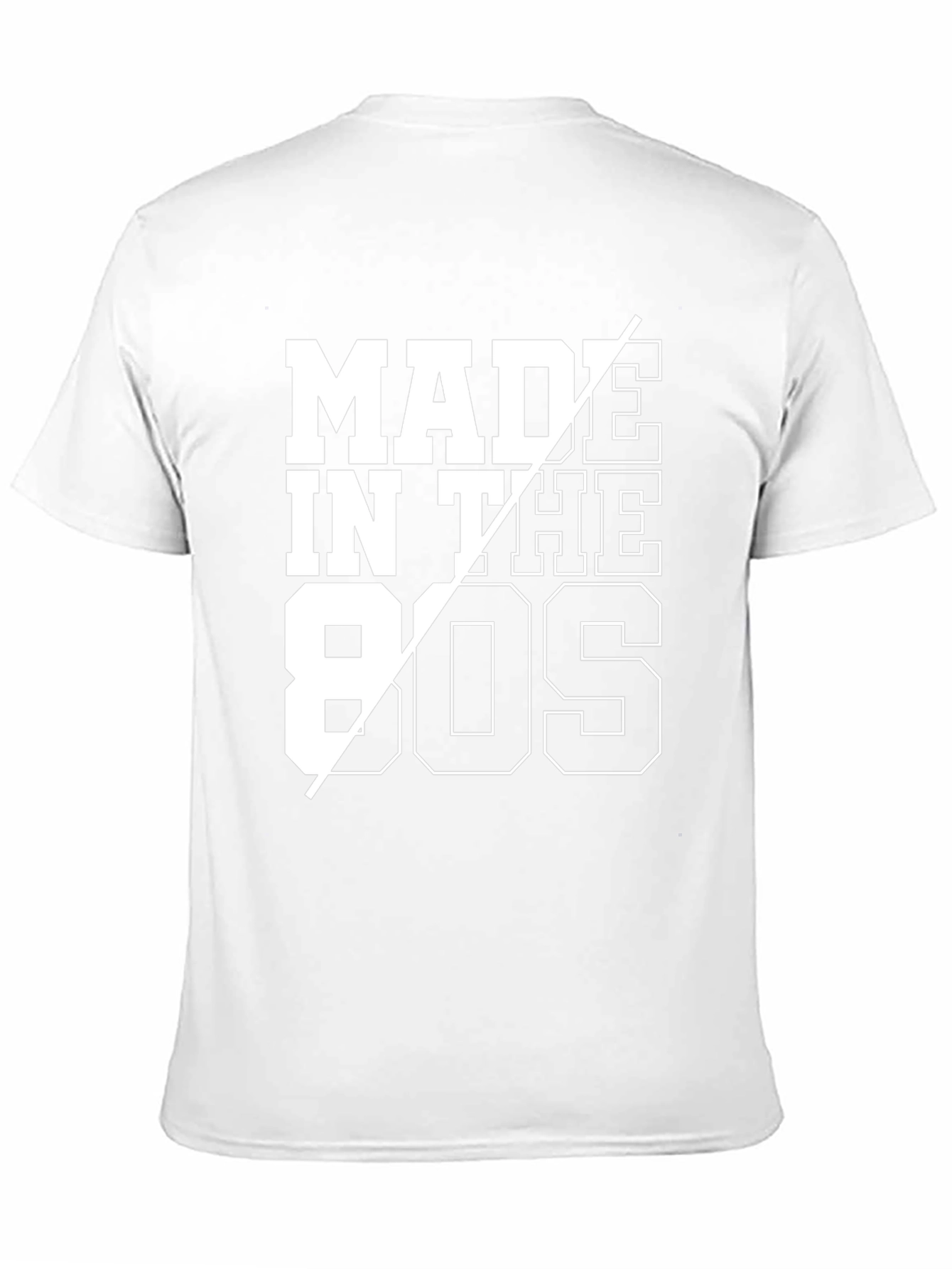 Retro Made in the 80s Graphic Tee - Black