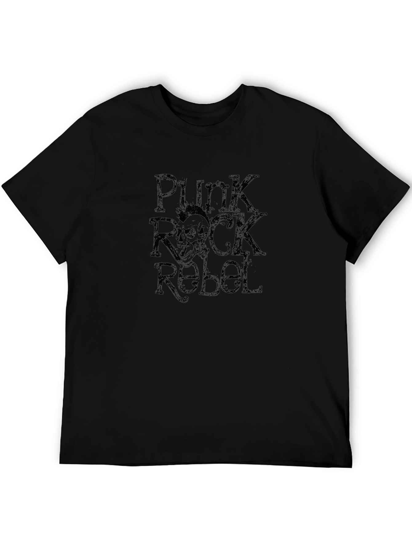 Punk Rock Rebel Graphic T-Shirt