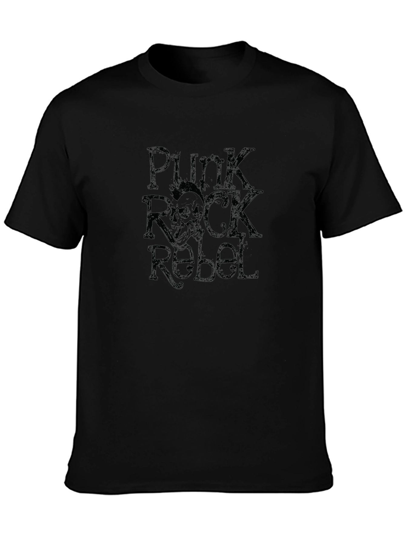 Punk Rock Rebel Graphic T-Shirt