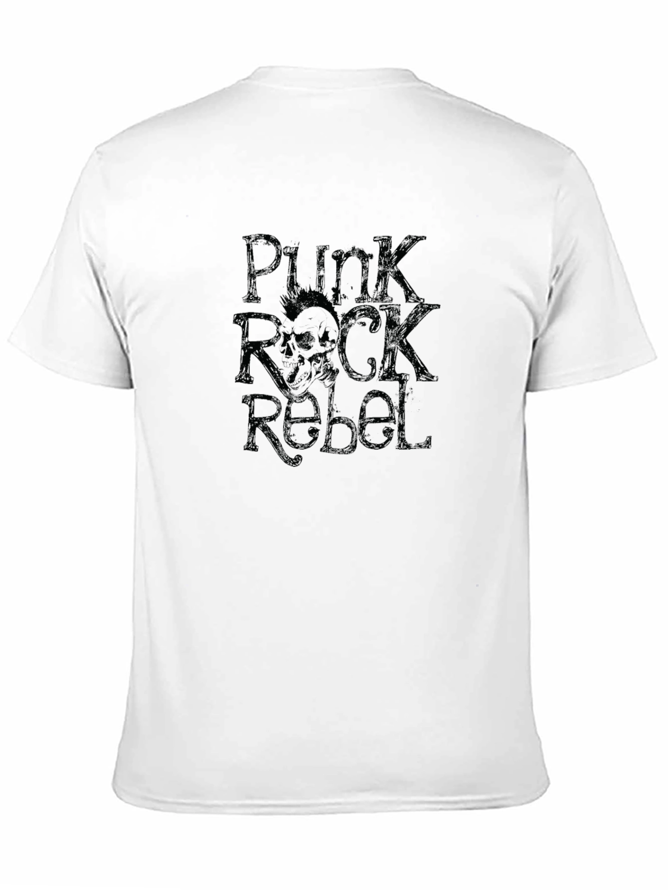 Punk Rock Rebel Graphic T-Shirt