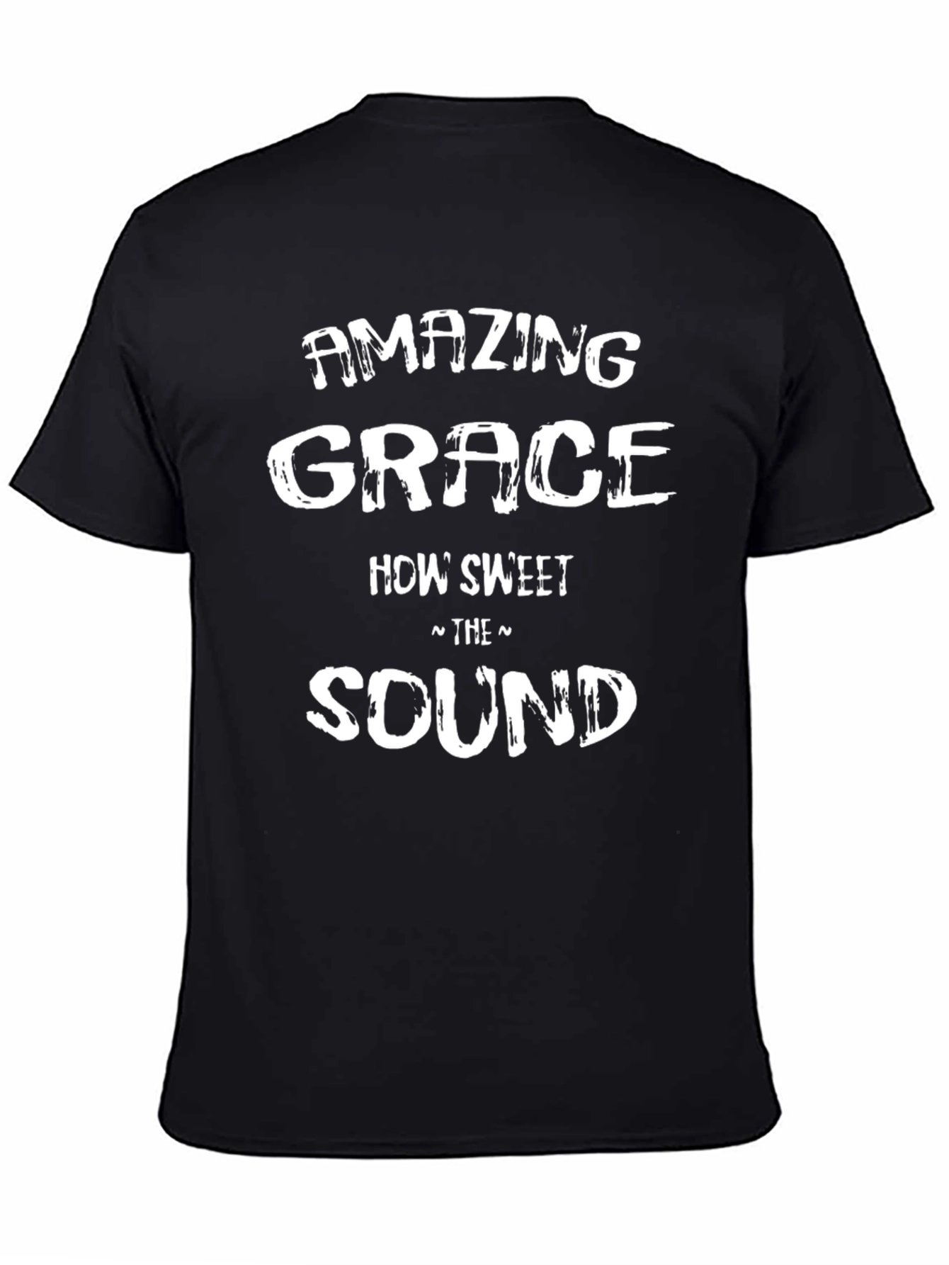 Amazing Grace Black Graphic Tee