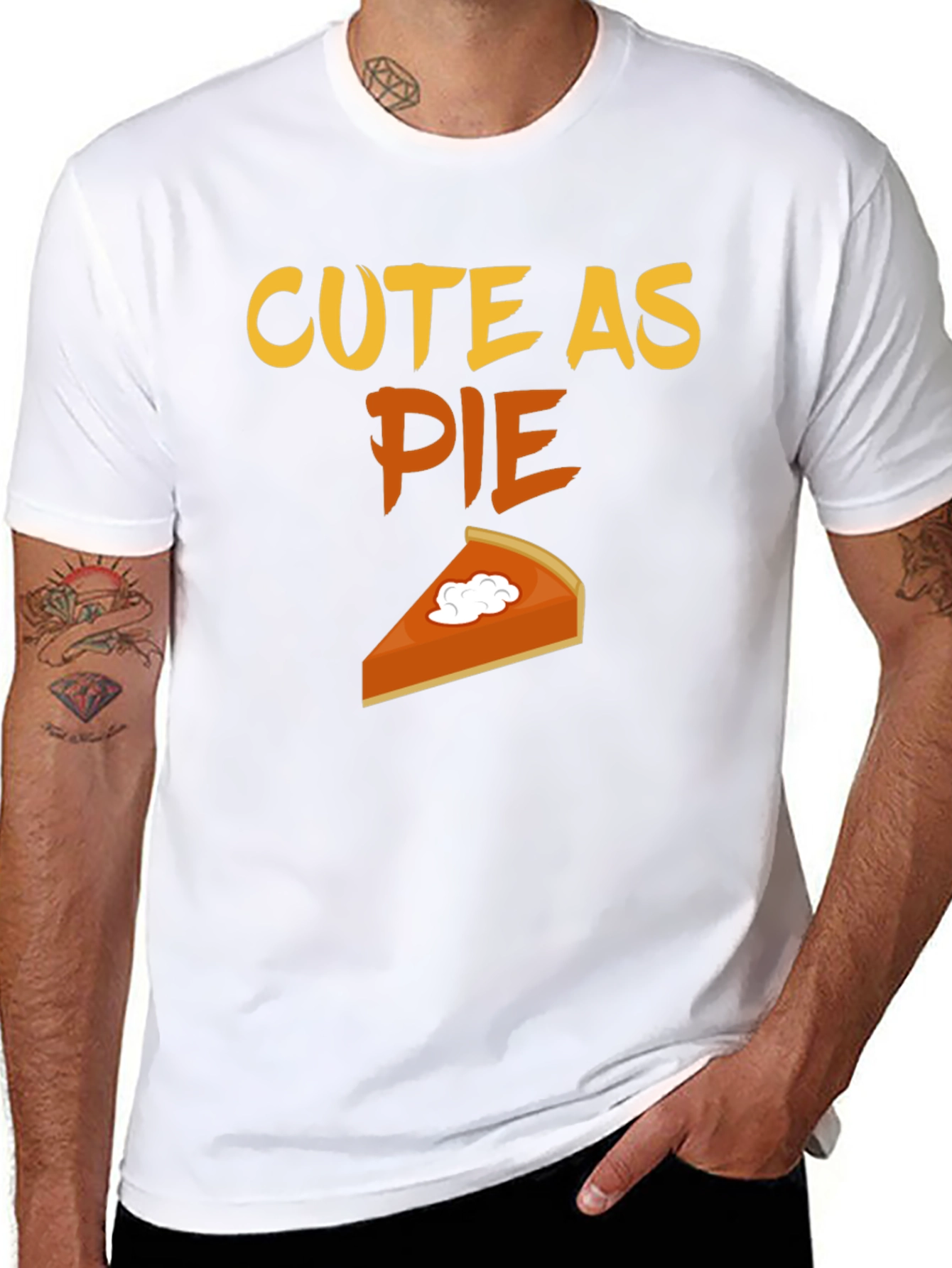 Cute As Pie Funny Thanksgiving T-Shirt