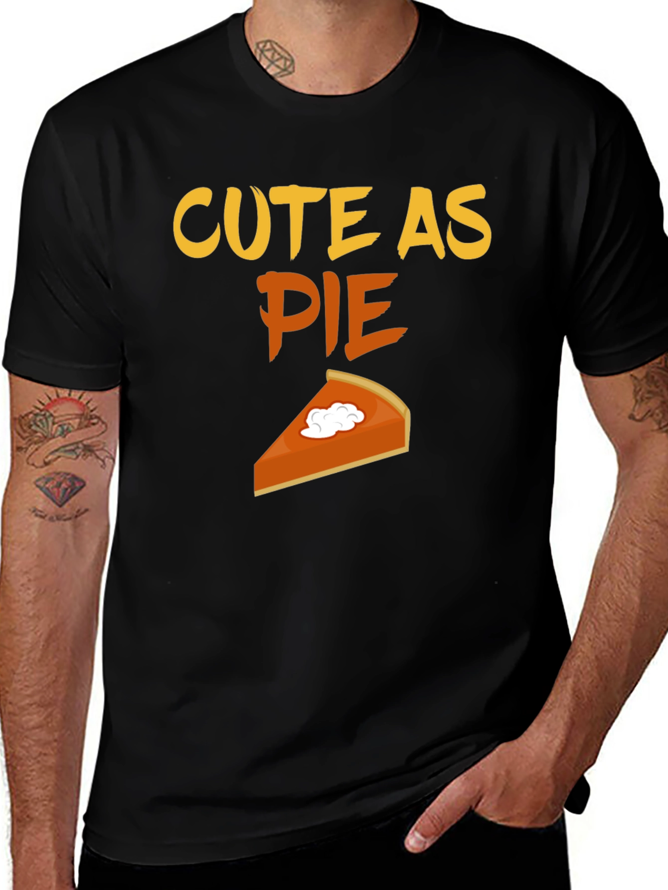 Cute As Pie Funny Thanksgiving T-Shirt