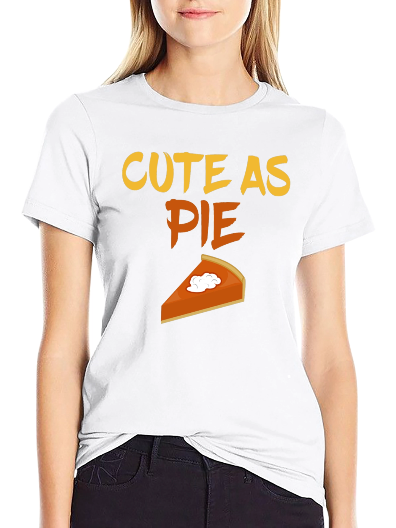 Cute As Pie Funny Thanksgiving T-Shirt