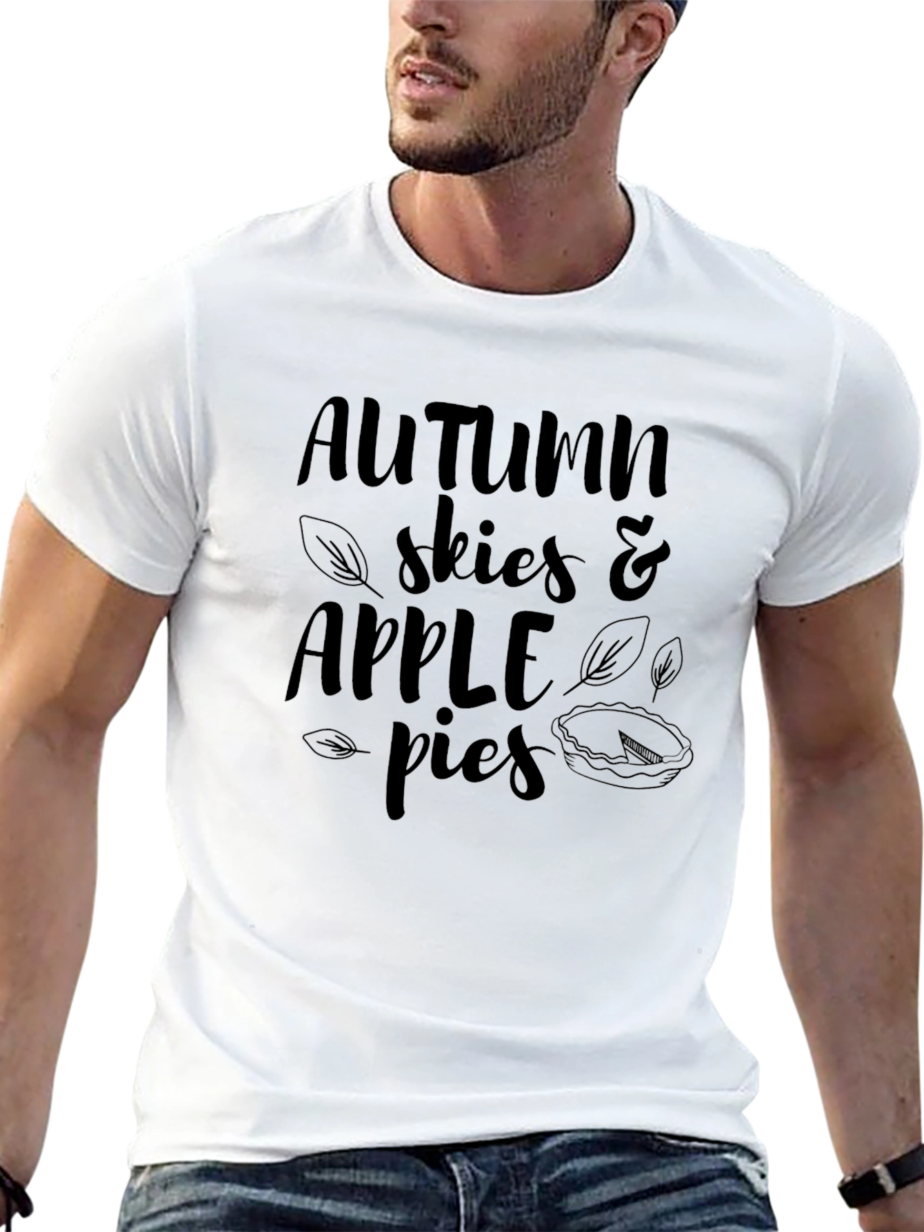 Autumn Skies Apple Pies Graphic Tee