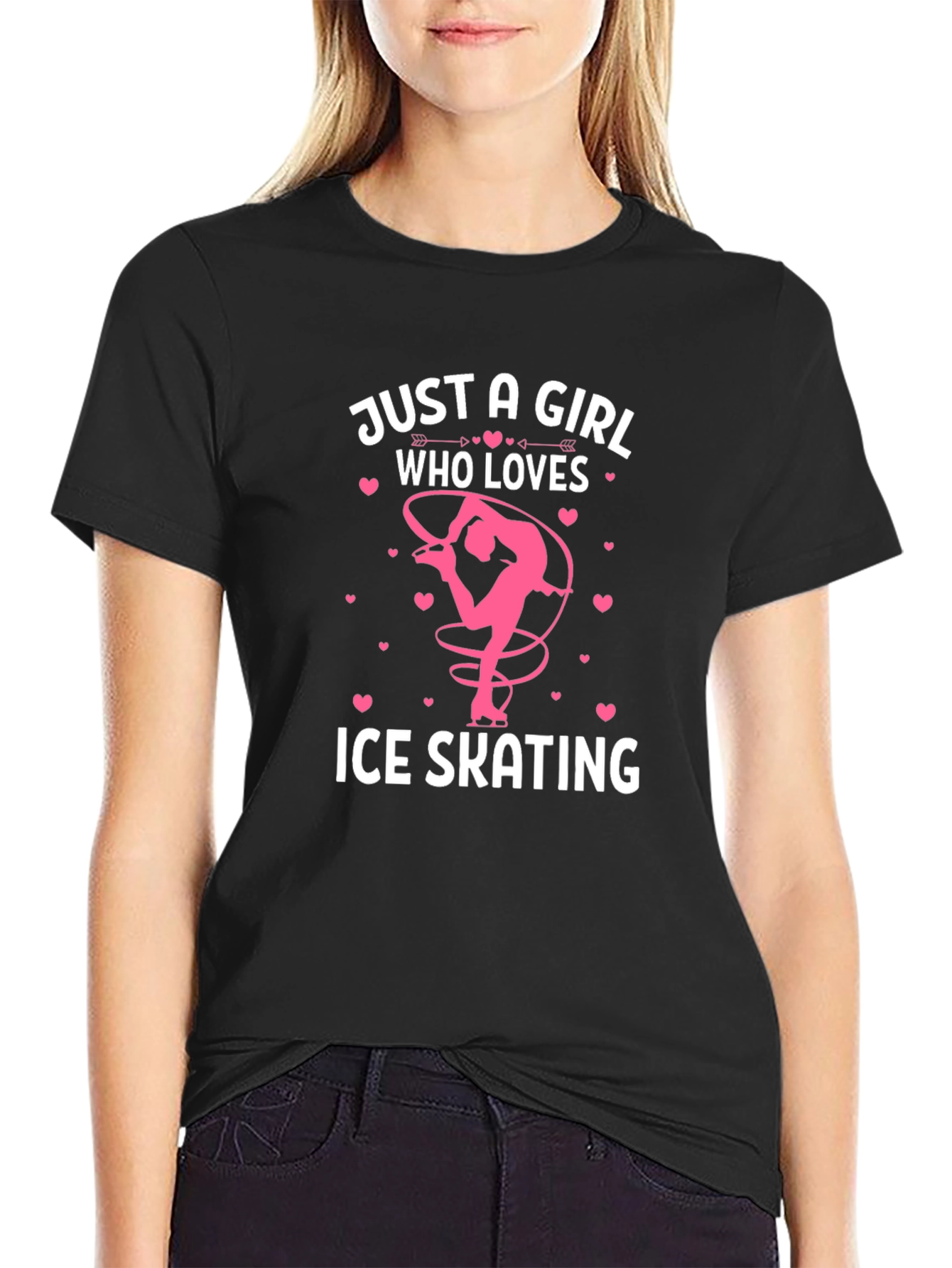 Ice Skating Girl T-Shirt