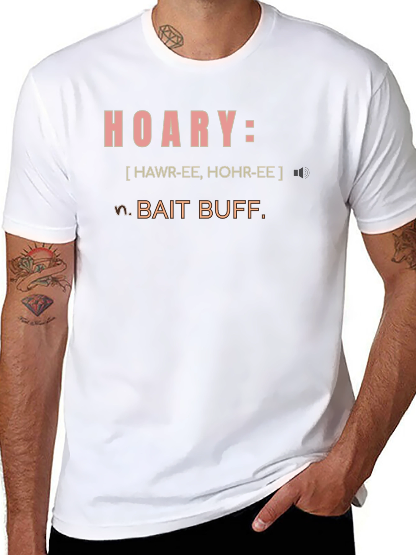 Hoary Bait Buff T-Shirt - Definition Tee