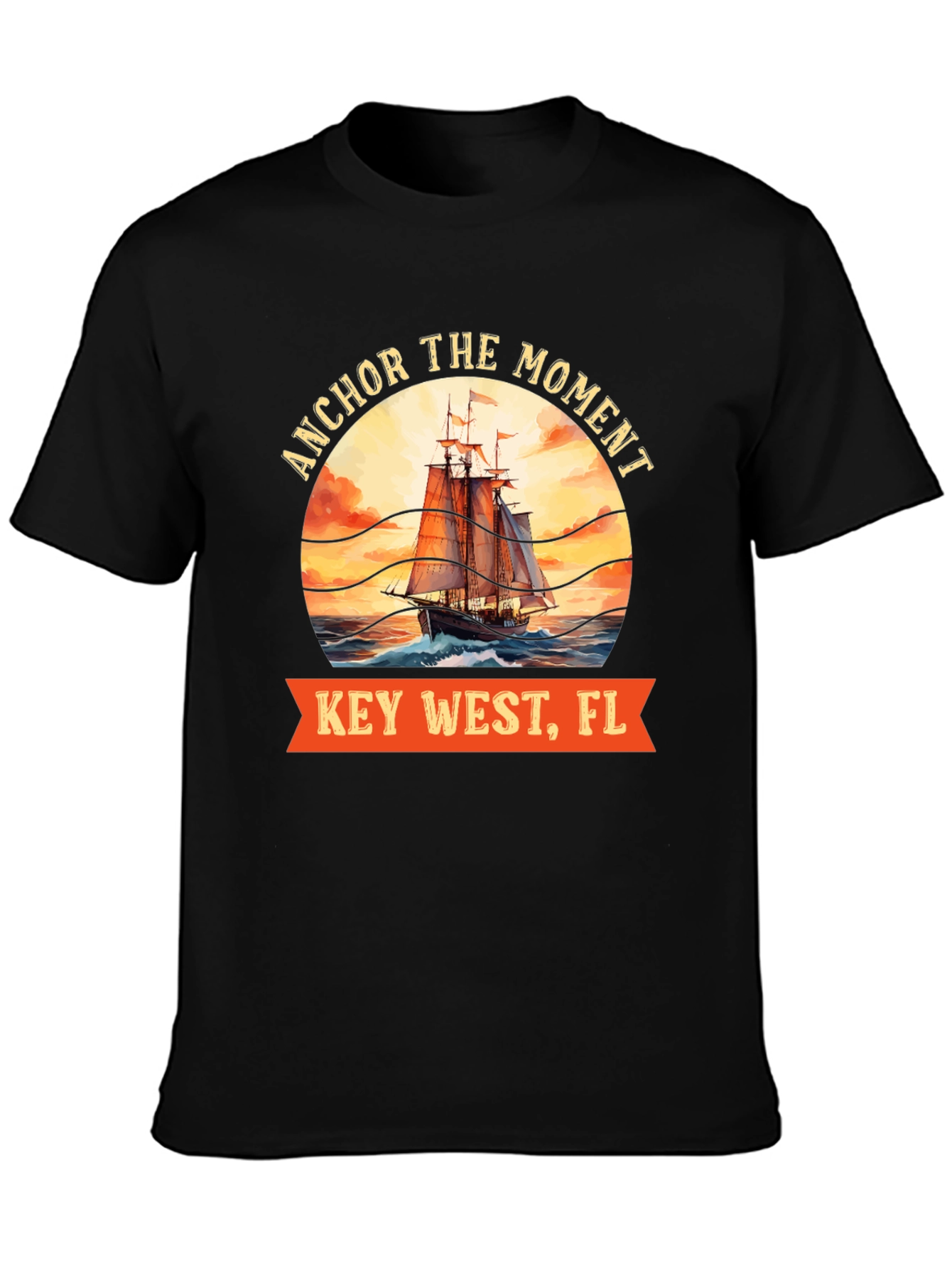 Anchor the Moment Key West Graphic Tee