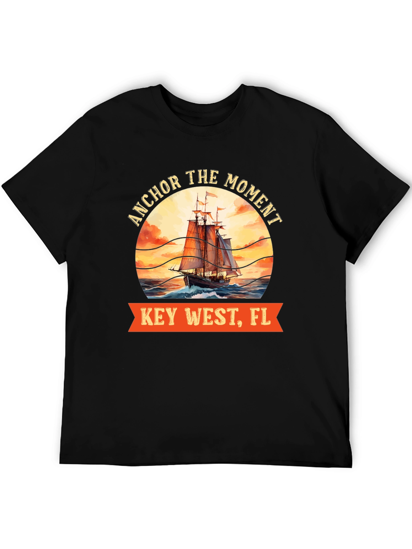 Anchor the Moment Key West Graphic Tee