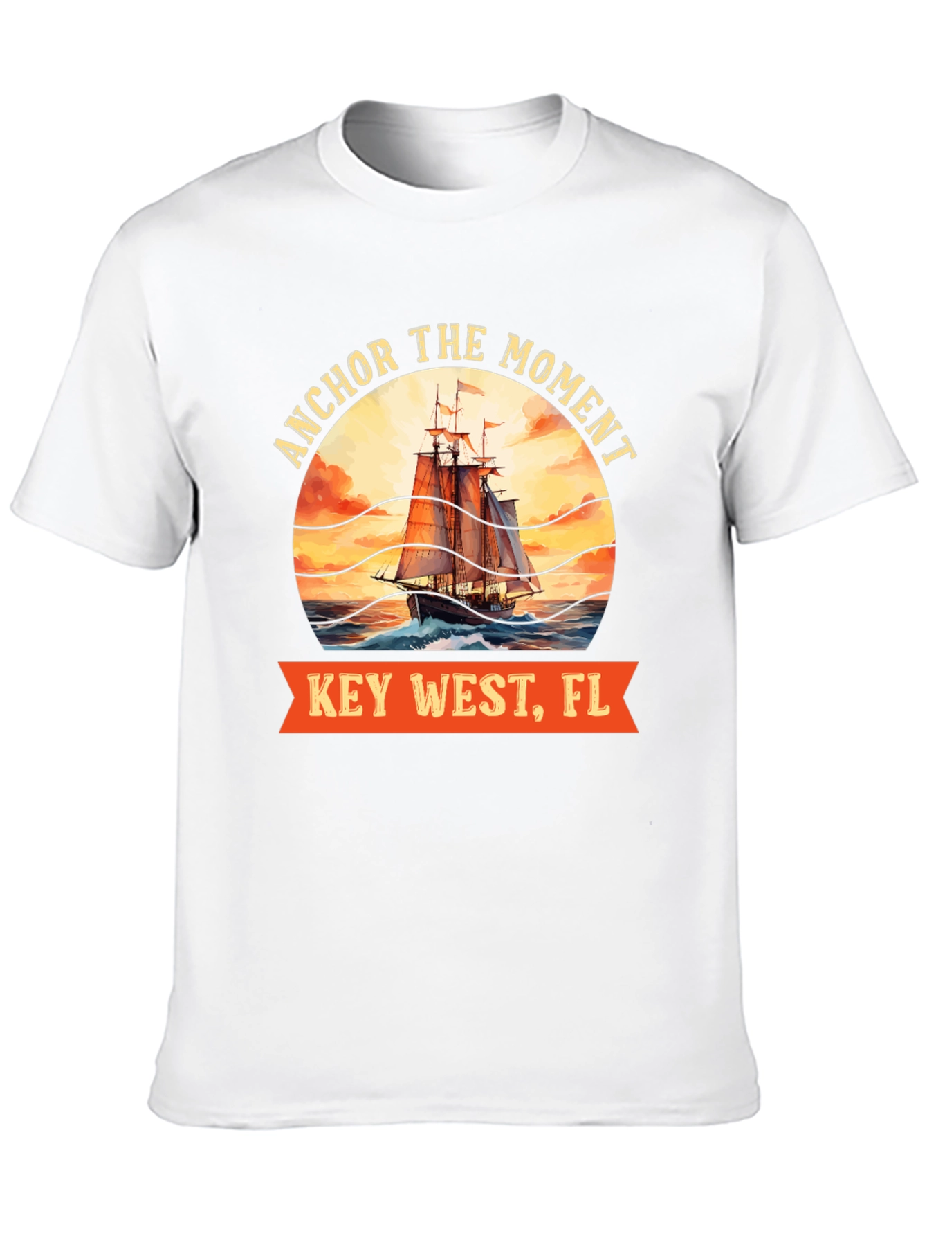 Anchor the Moment Key West Graphic Tee