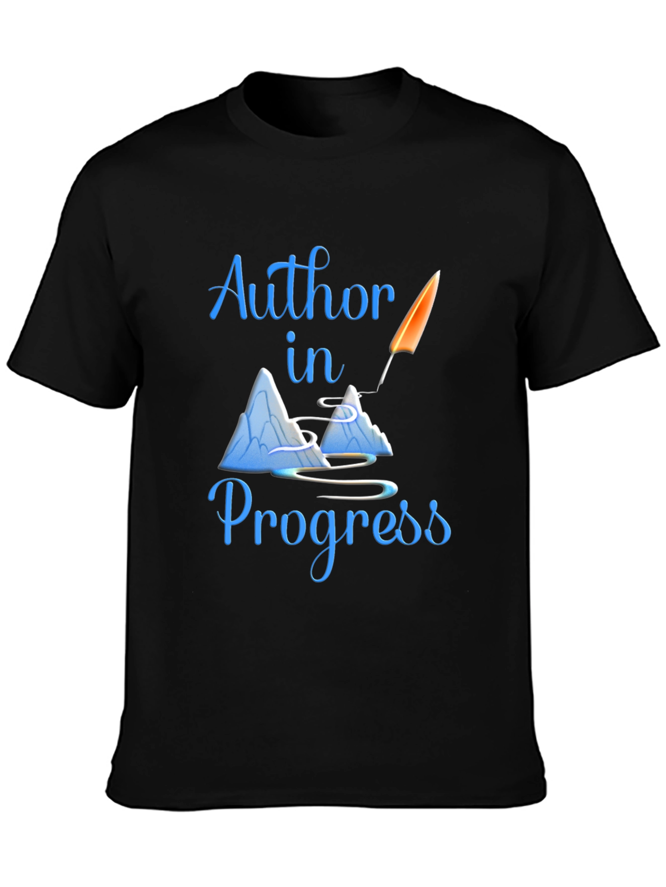 Author In Progress Graphic T-Shirt
