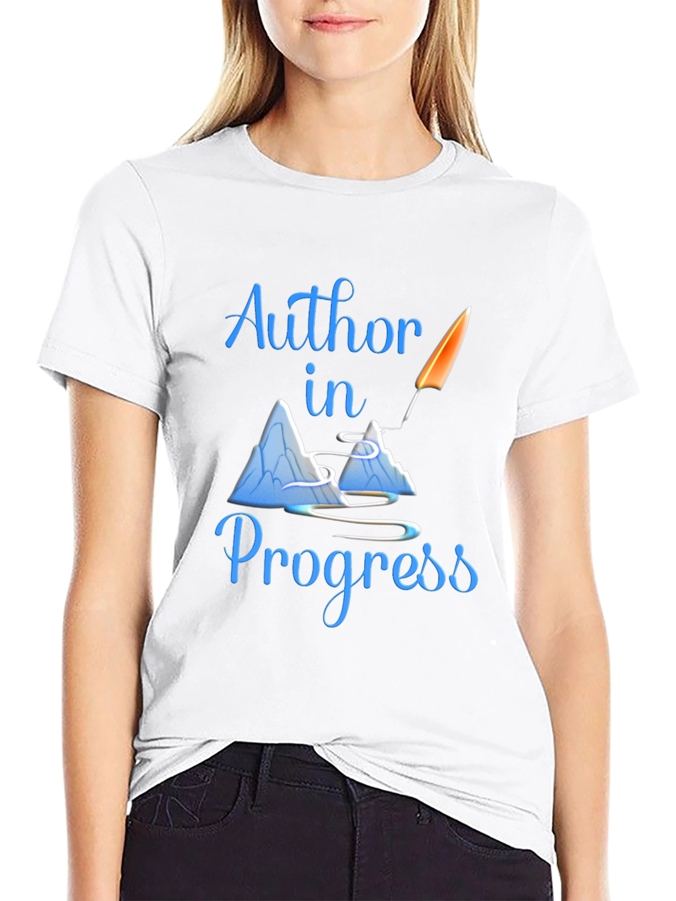 Author In Progress Graphic T-Shirt