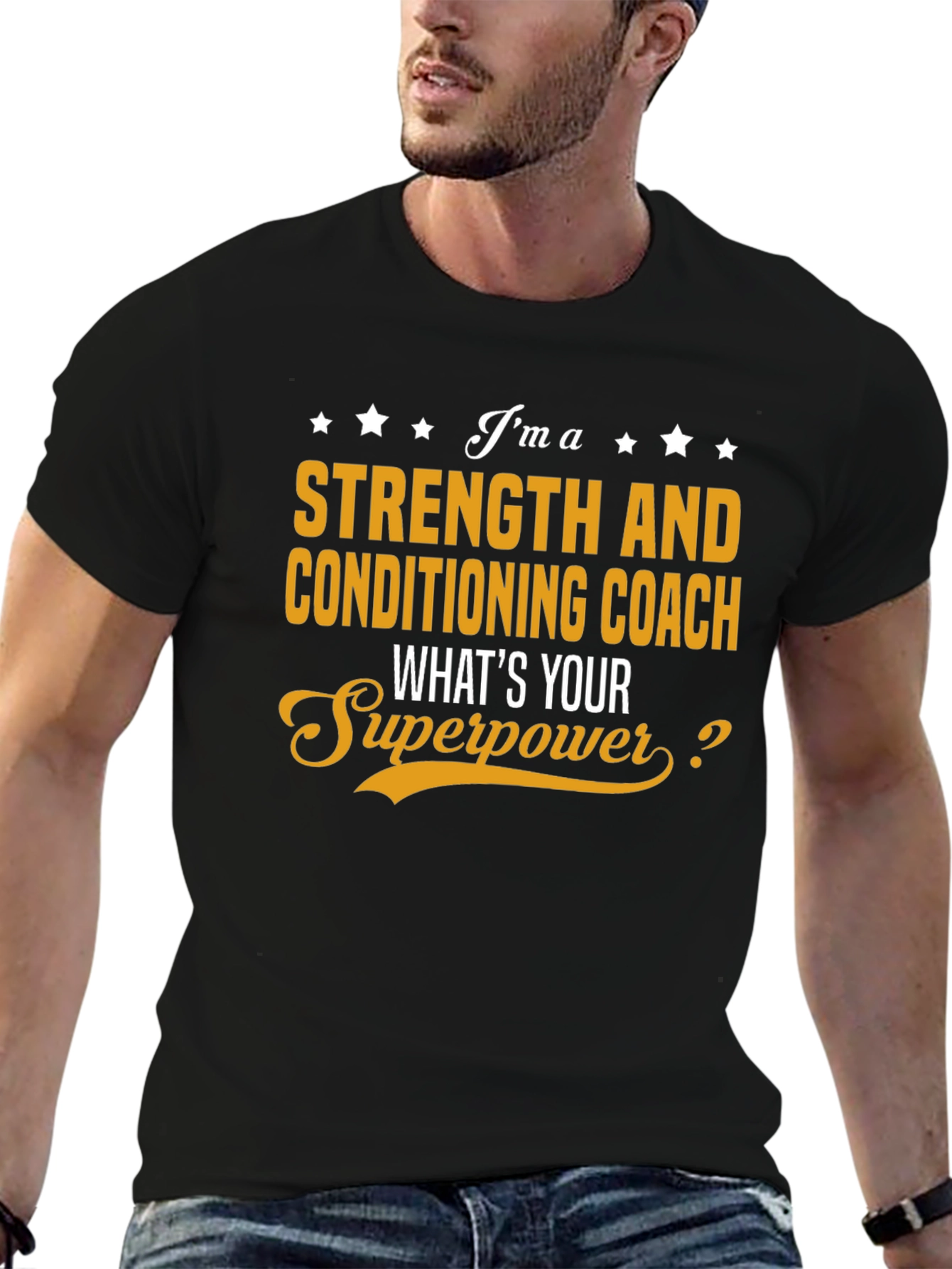Strength and Conditioning Coach Superpower T-Shirt