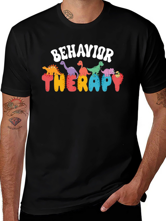Behavior Therapy Dinosaur Graphic Tee