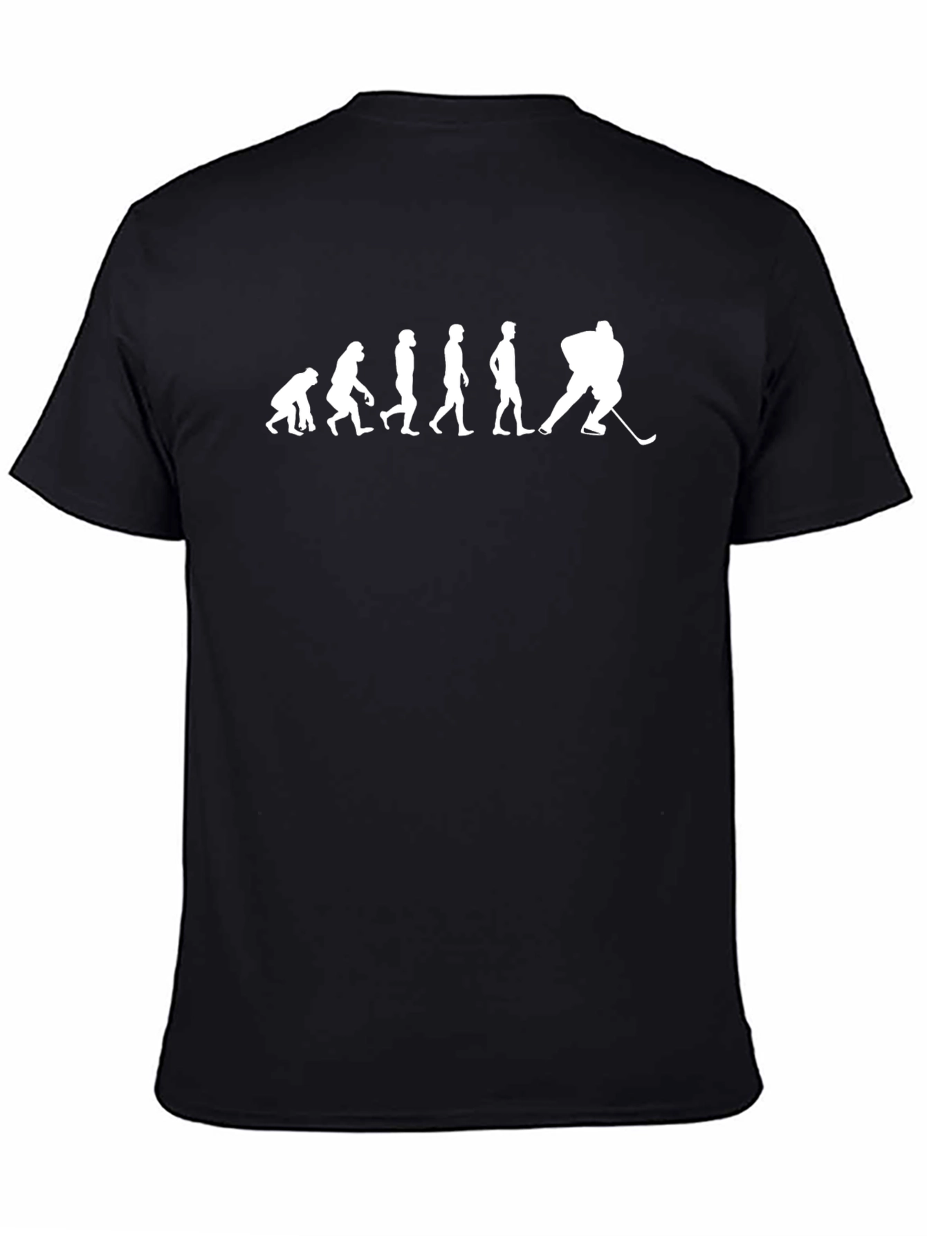 Evolution of Hockey T-Shirt - Black