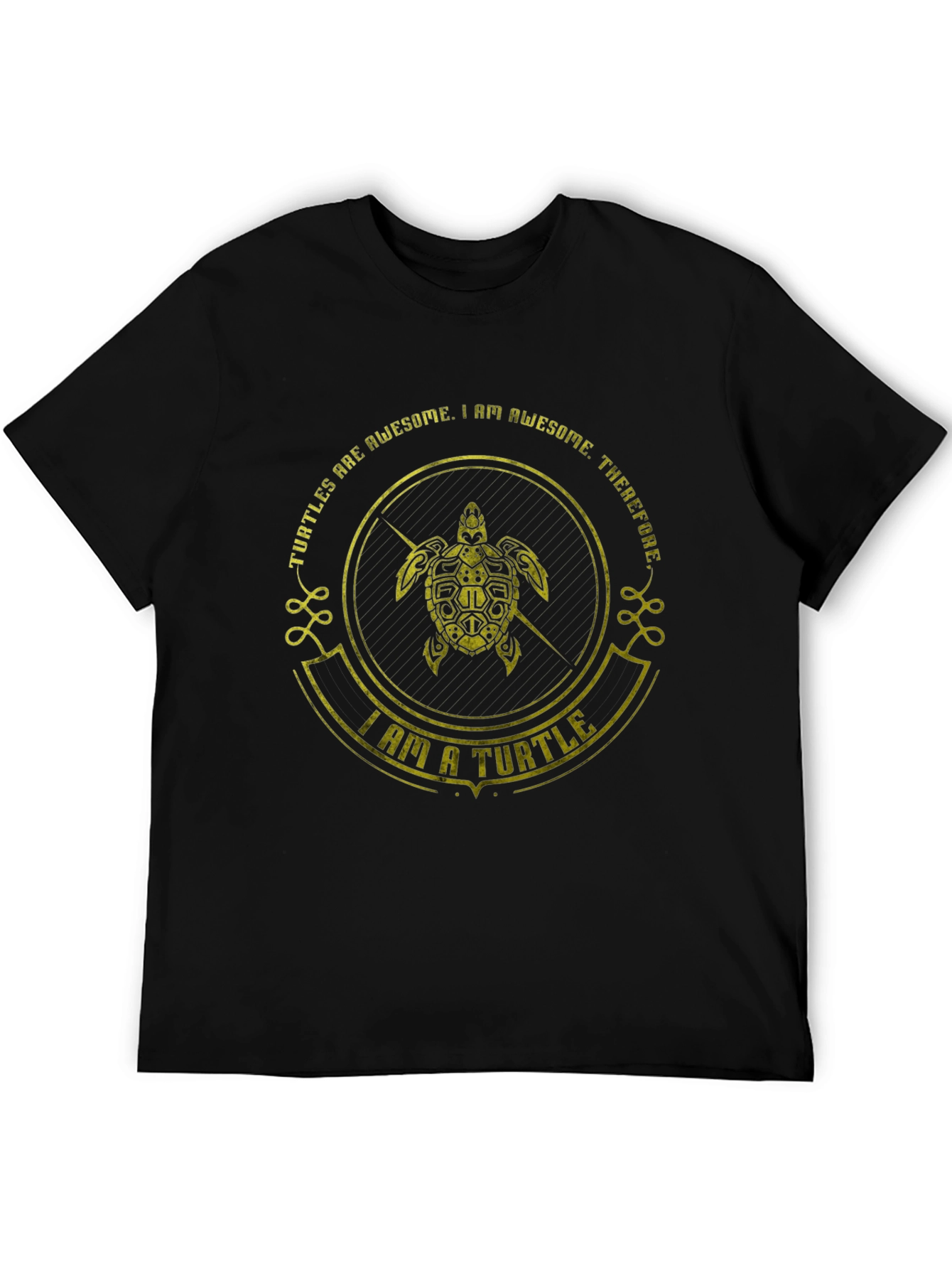Awesome Turtle Graphic T-Shirt