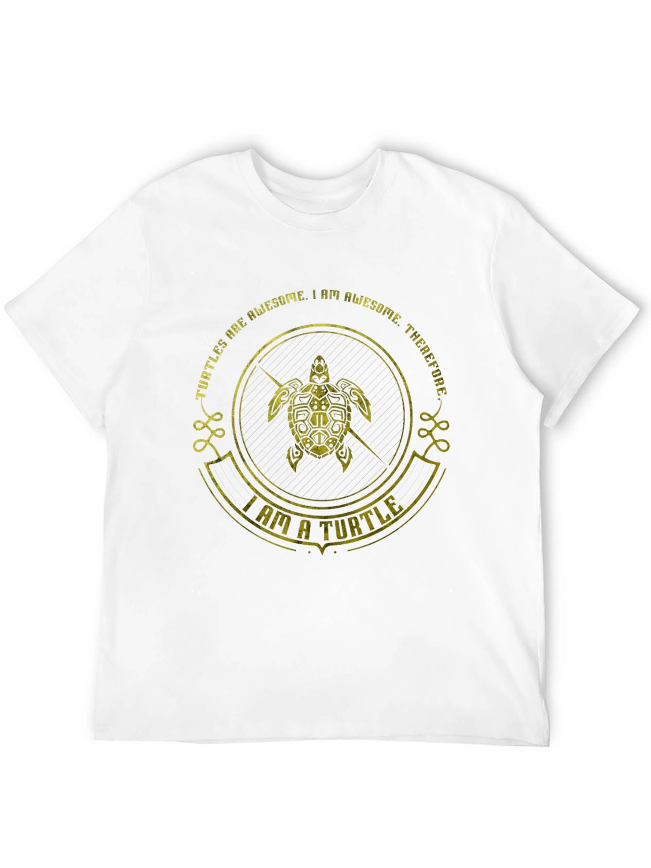 Awesome Turtle Graphic T-Shirt