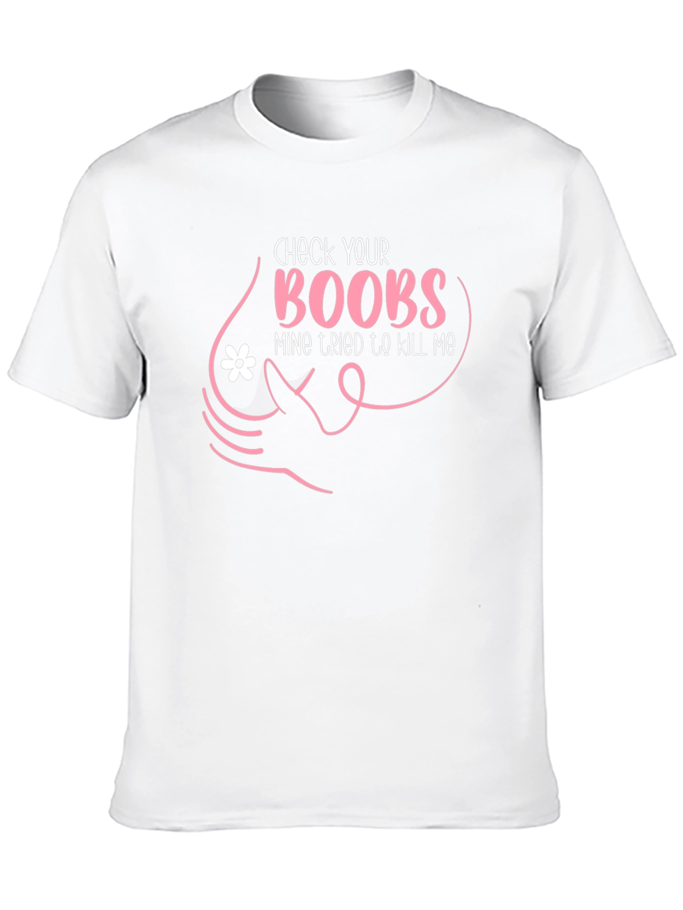 Check Your Boobs Graphic Tee