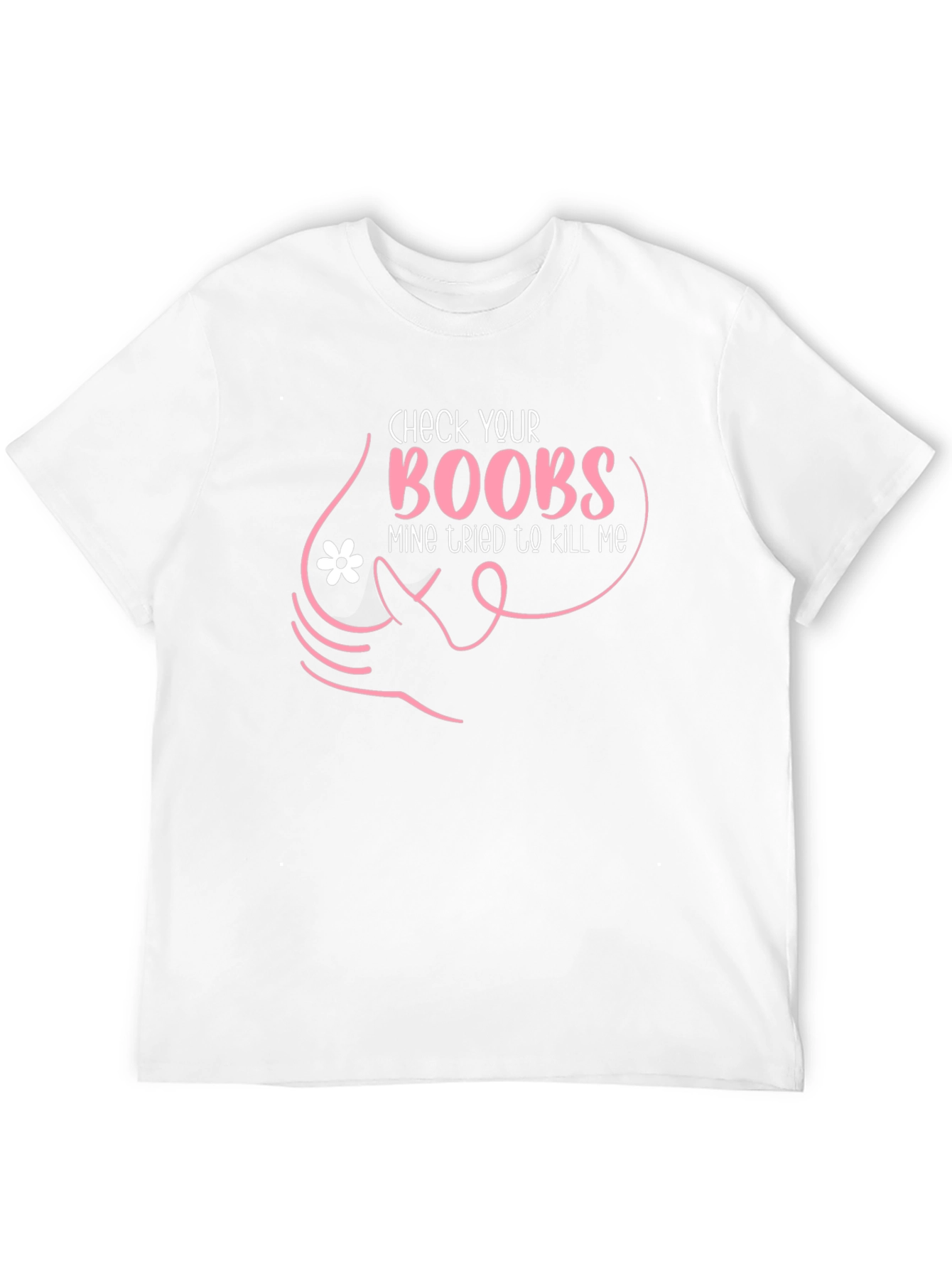Check Your Boobs Graphic Tee