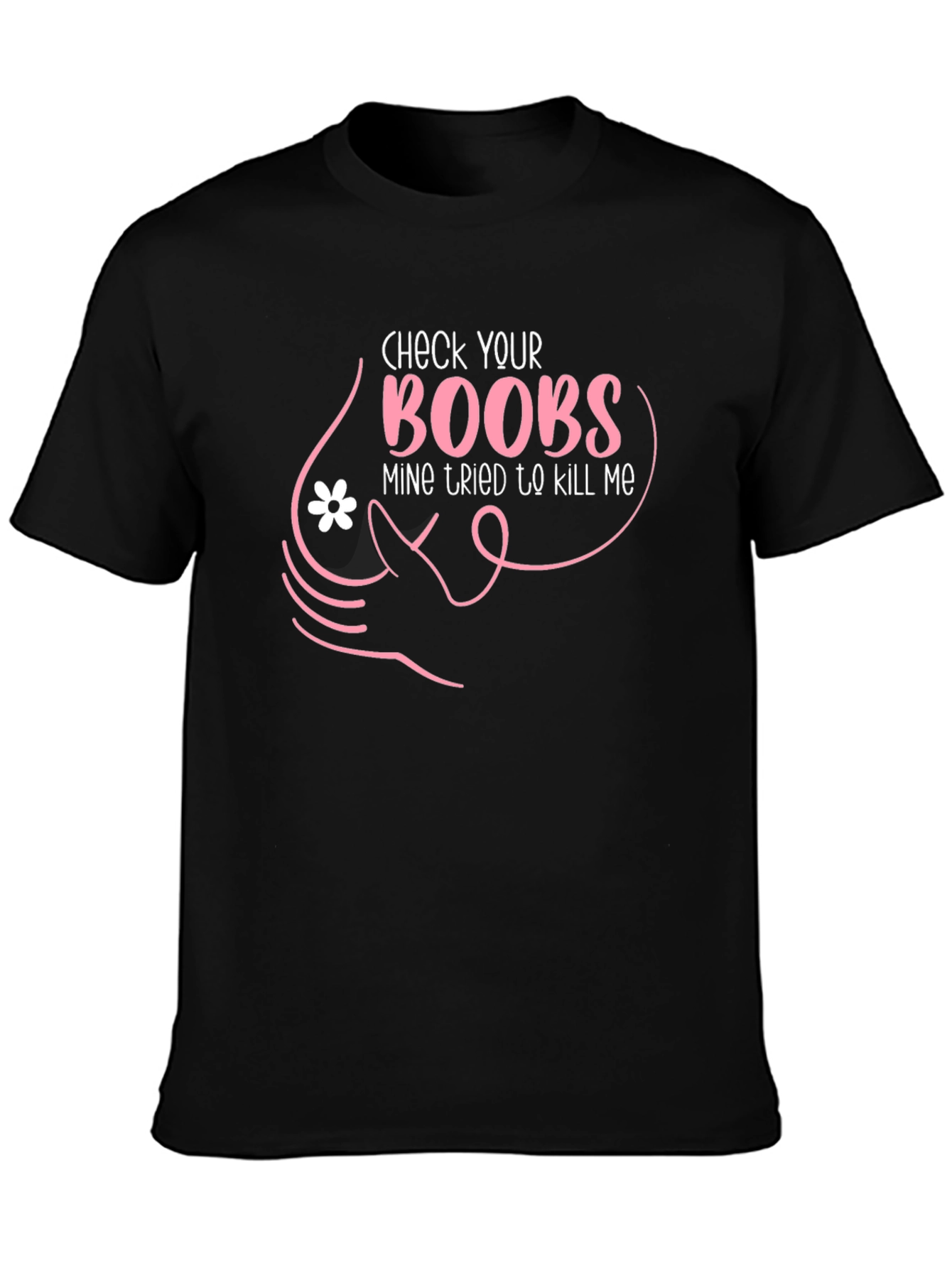 Check Your Boobs Graphic Tee
