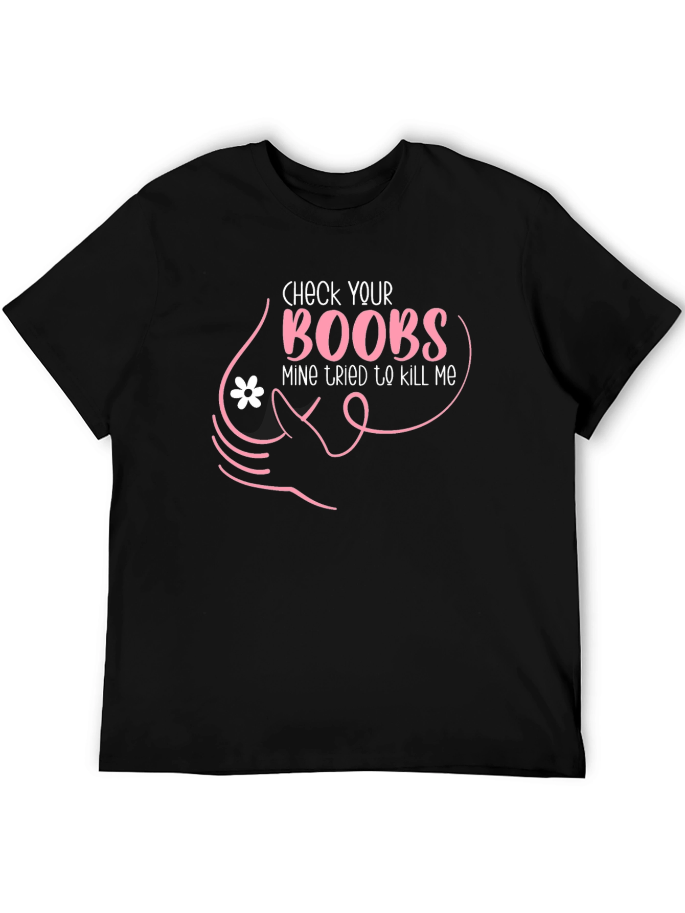 Check Your Boobs Graphic Tee