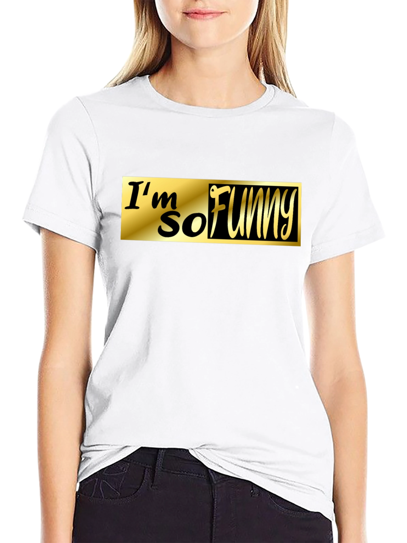Im So Funny Black T-Shirt