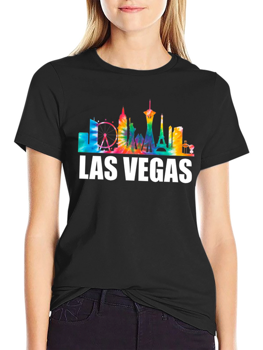 Las Vegas Skyline Graphic T-Shirt