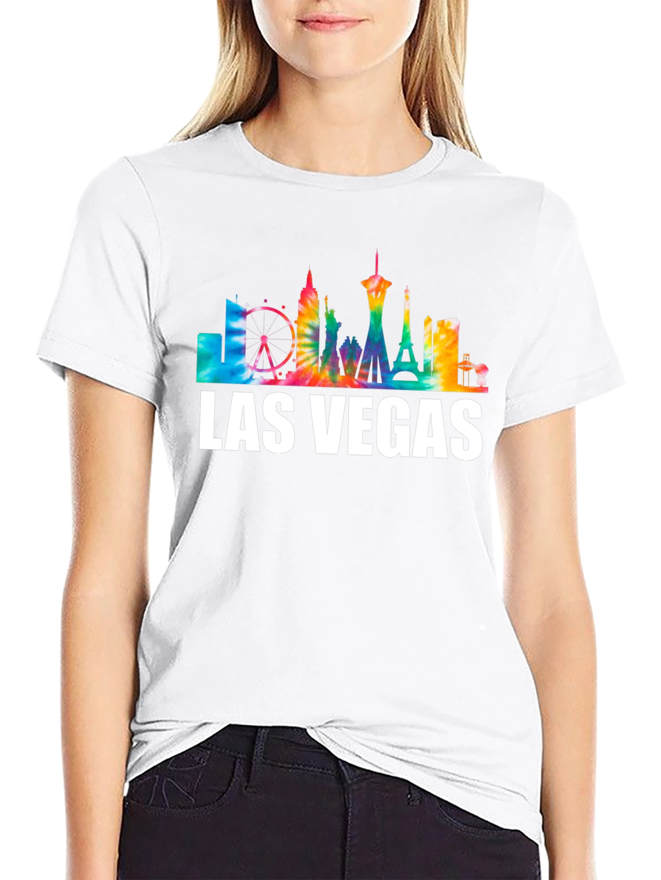 Las Vegas Skyline Graphic T-Shirt