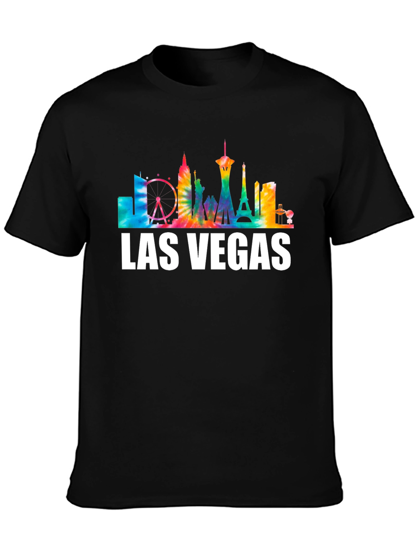 Las Vegas Skyline Graphic T-Shirt