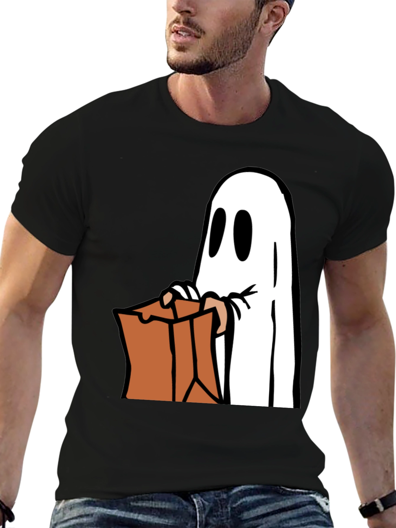 Spooky Season Ghost T-Shirt