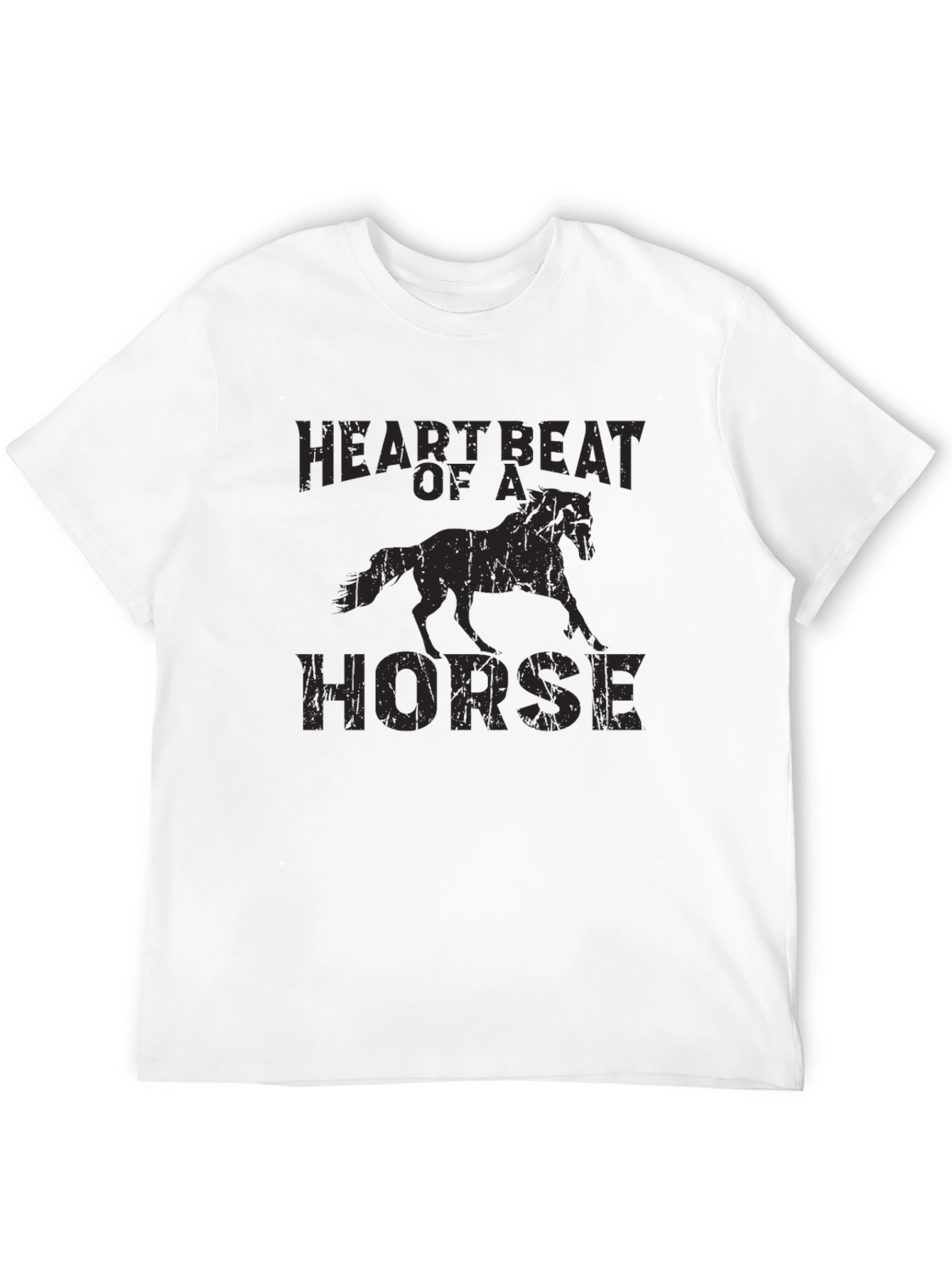 Heartbeat Of A Horse Graphic T-Shirt
