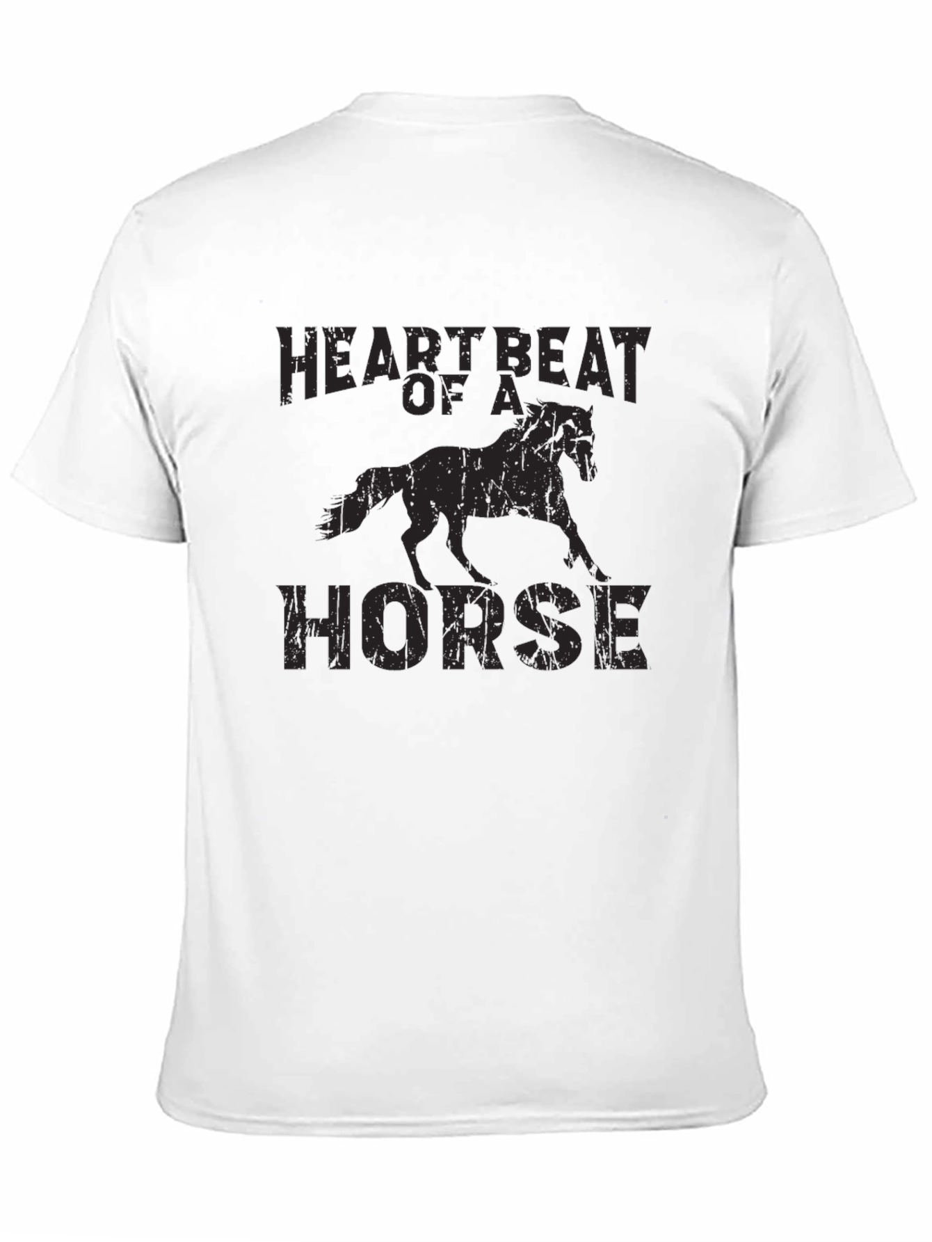 Heartbeat Of A Horse Graphic T-Shirt