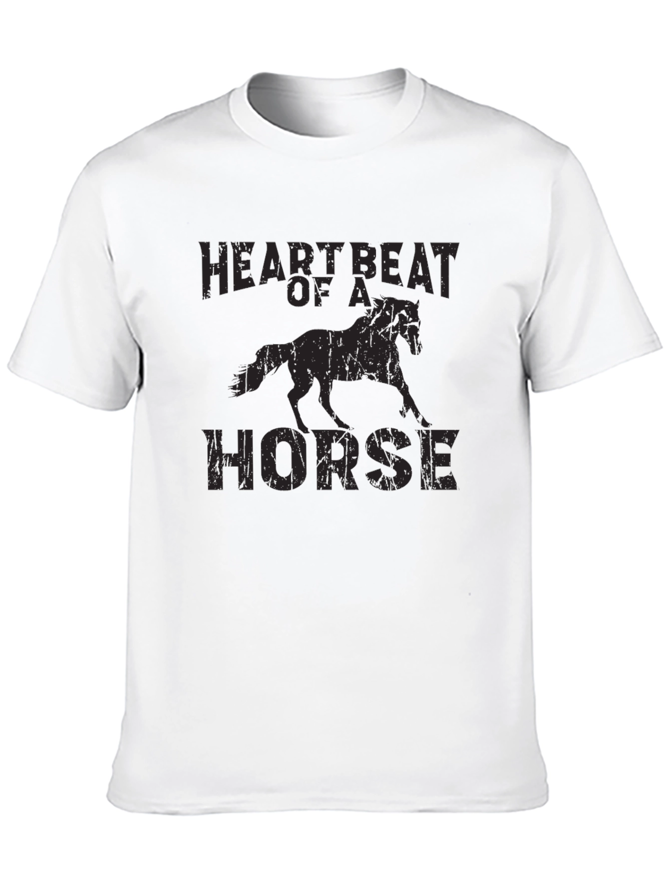 Heartbeat Of A Horse Graphic T-Shirt