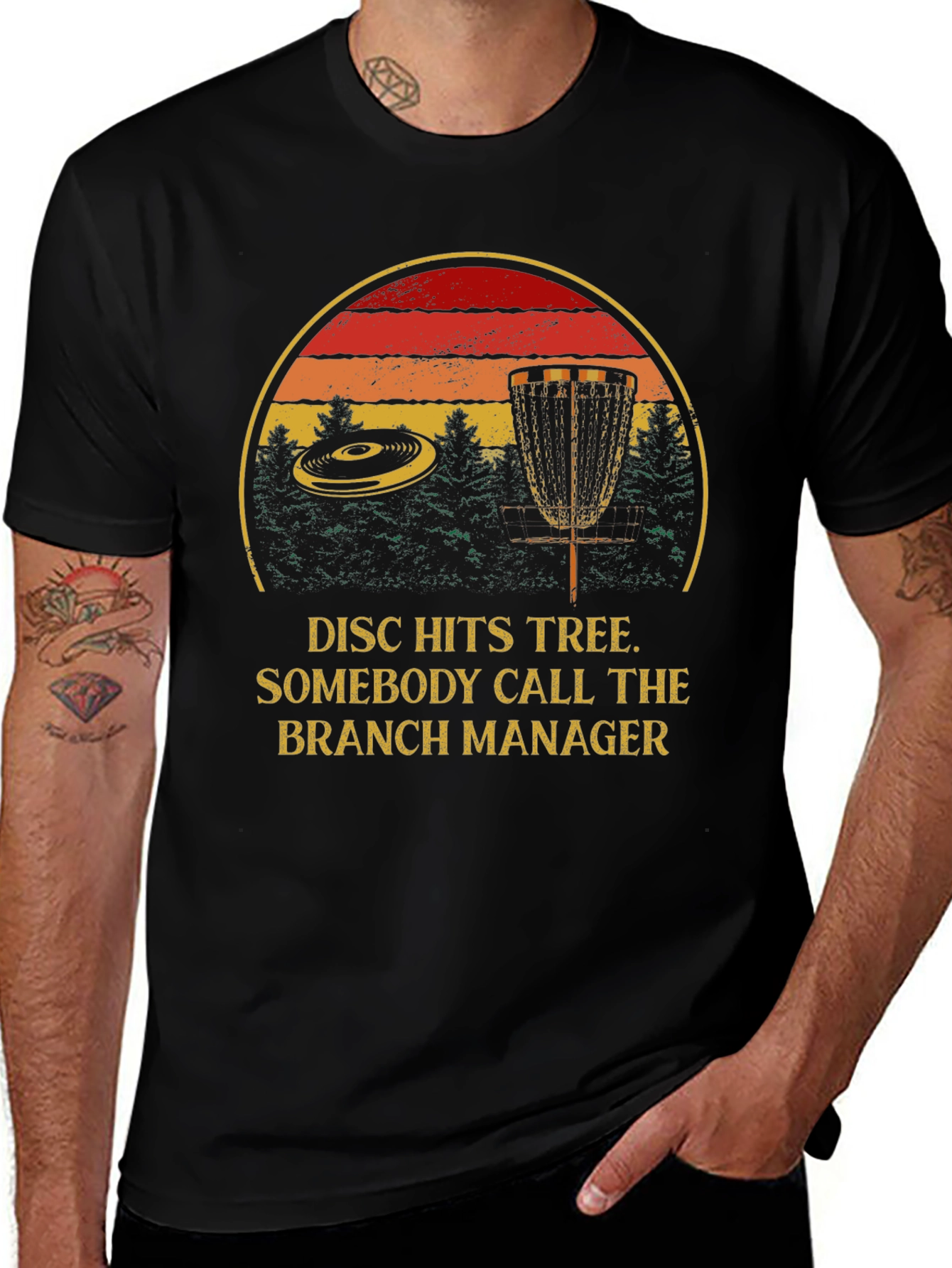 Disc Golf Branch Manager T-Shirt