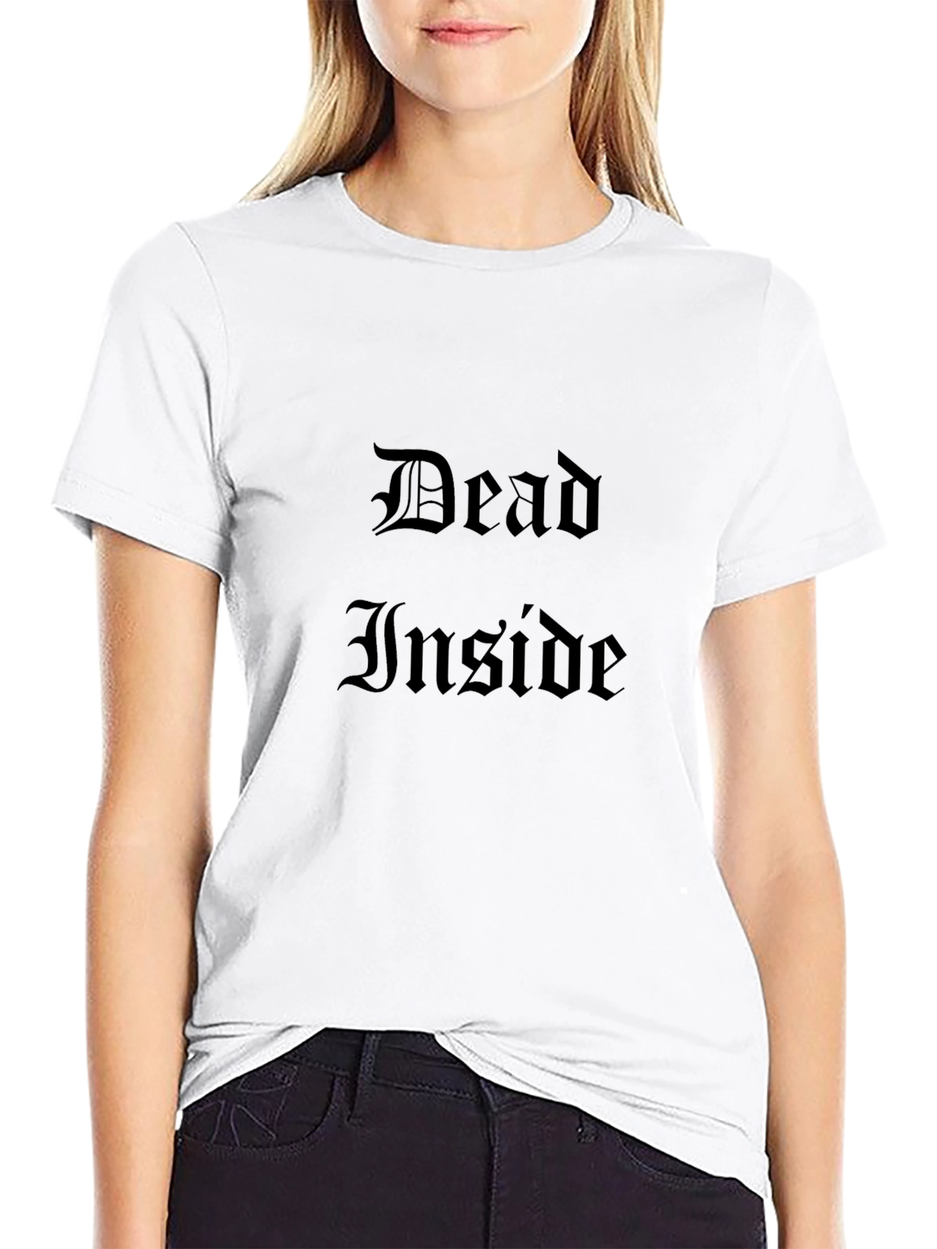 Dead Inside Graphic Tee - Dark Humor T-Shirt