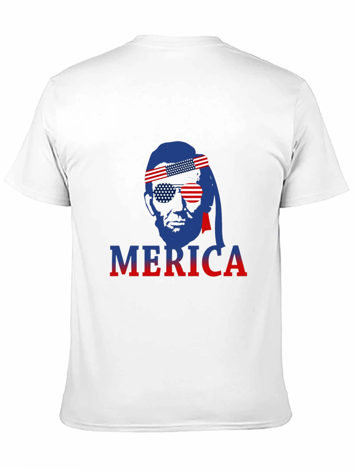 Merica T-Shirt Patriotic American Flag Tee