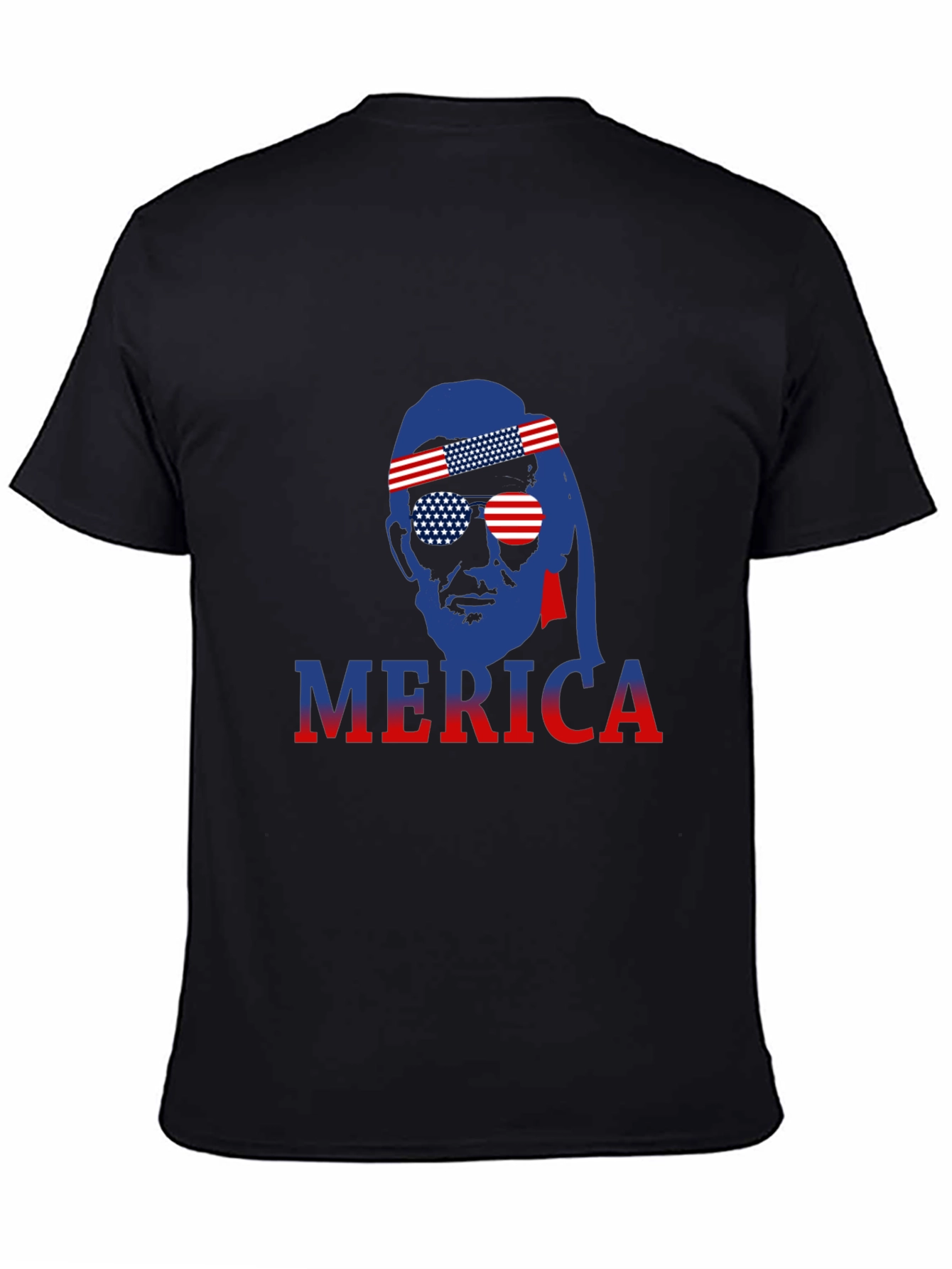 Merica T-Shirt Patriotic American Flag Tee
