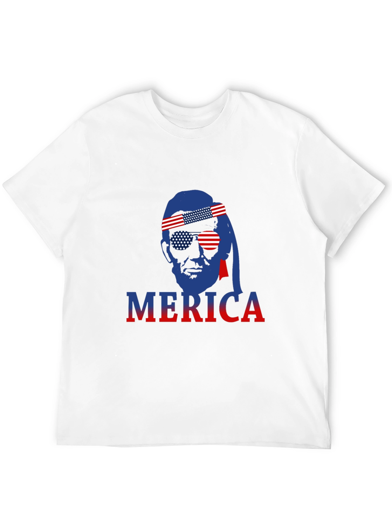 Merica T-Shirt Patriotic American Flag Tee