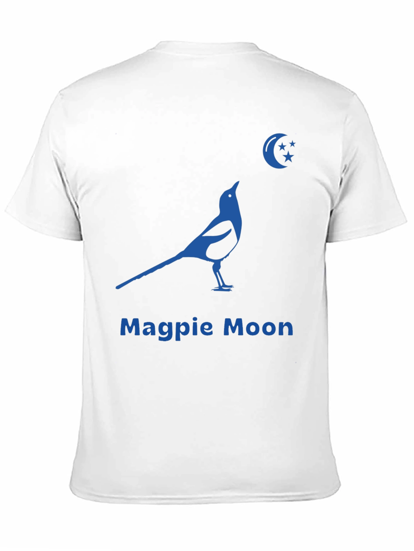 Magpie Moon Graphic Tee - Black Cotton Blend