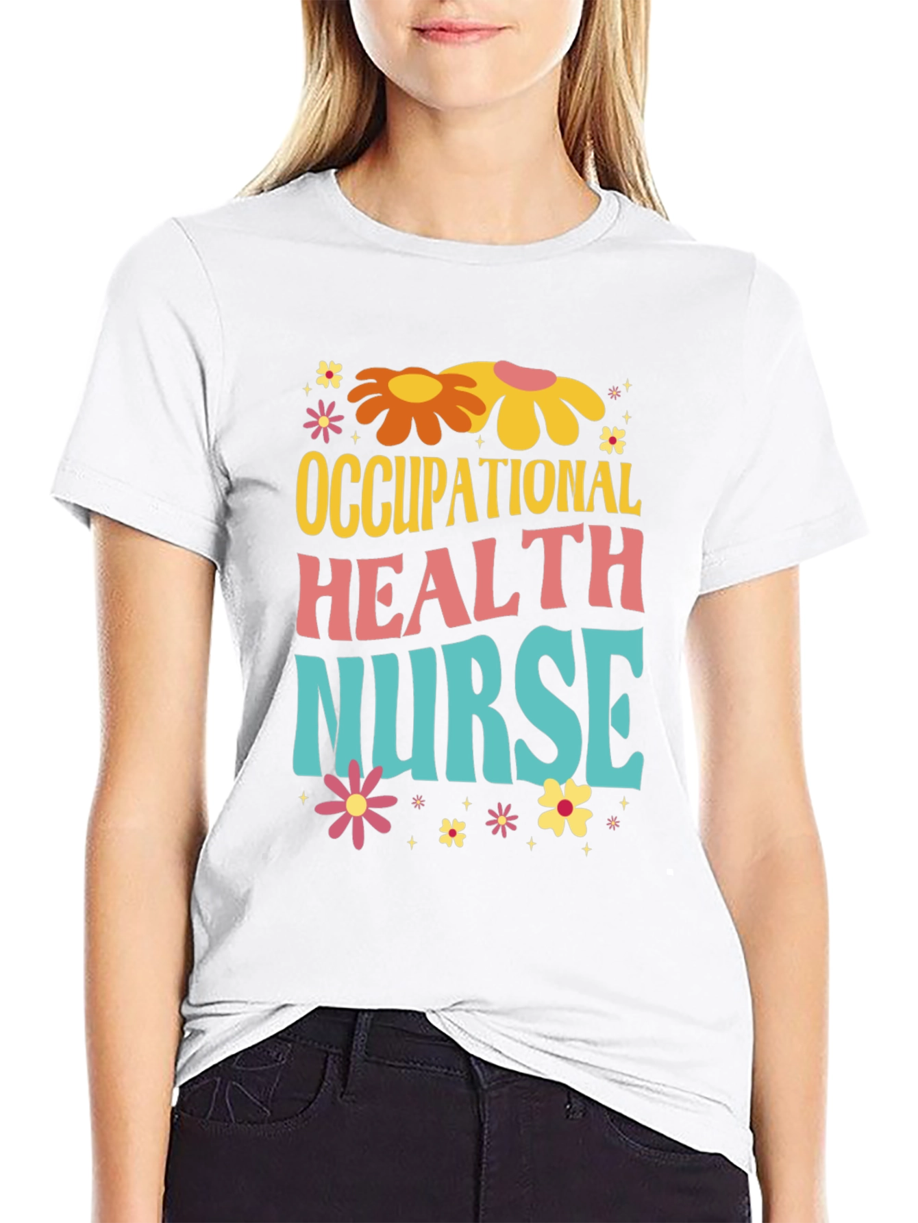 Retro Occupational Health Nurse T-Shirt