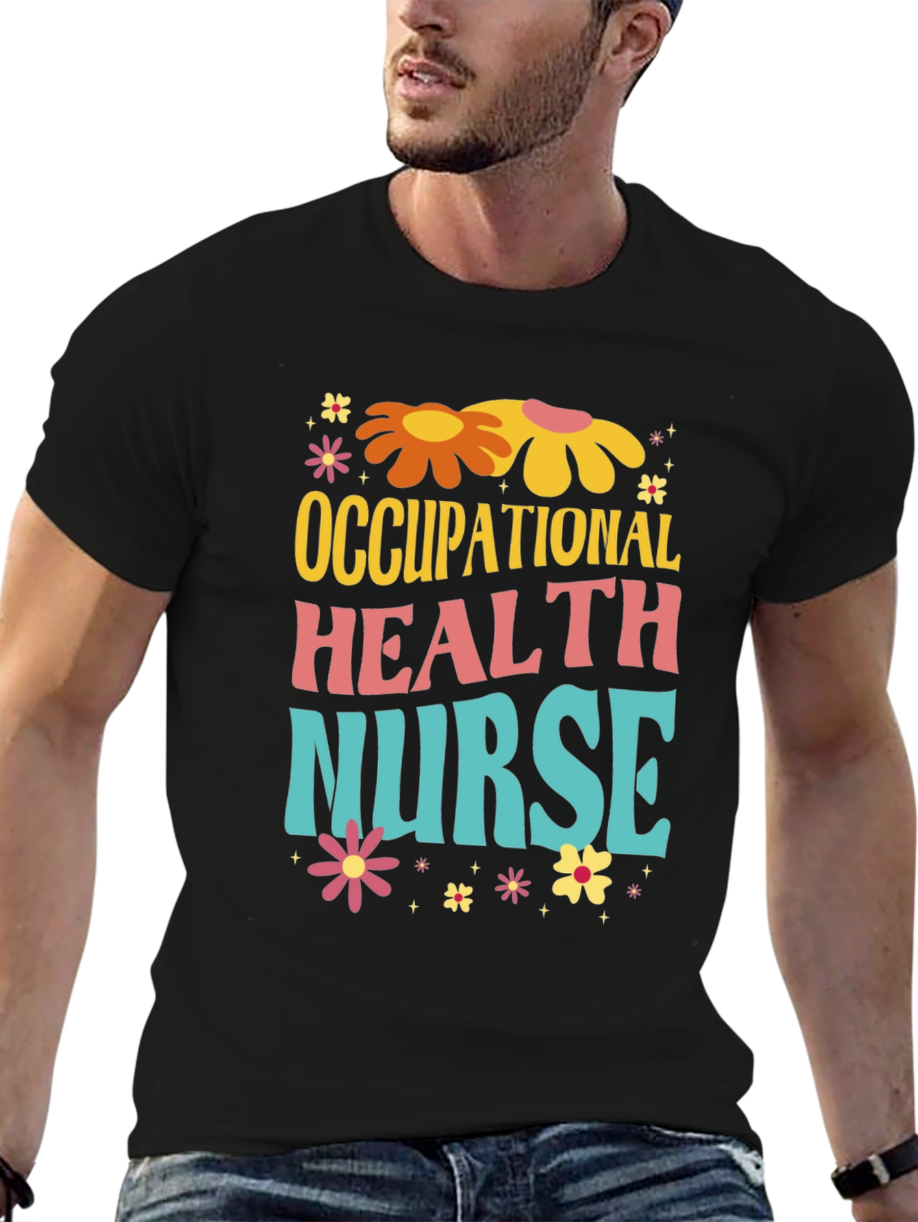 Retro Occupational Health Nurse T-Shirt