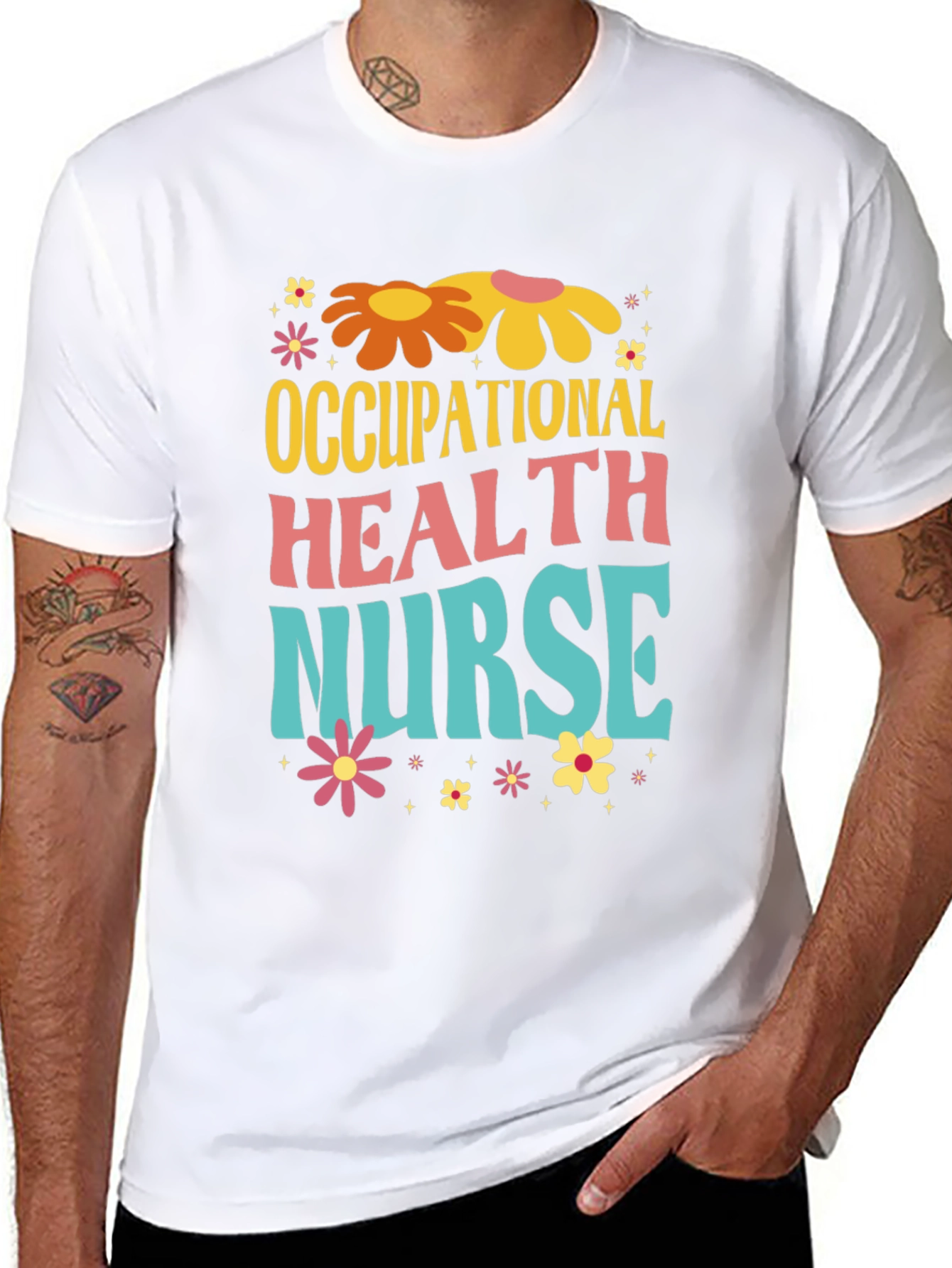 Retro Occupational Health Nurse T-Shirt