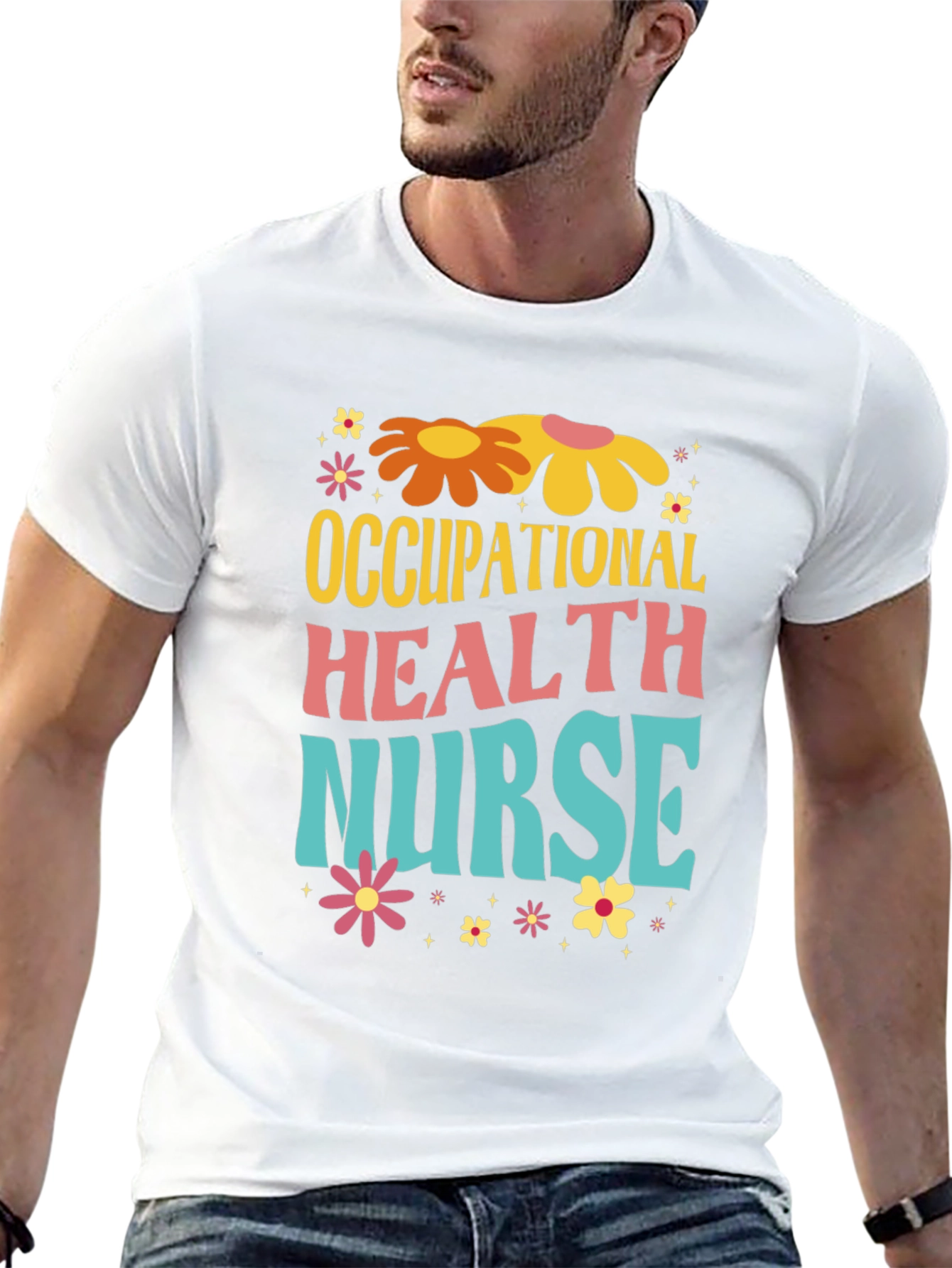 Retro Occupational Health Nurse T-Shirt
